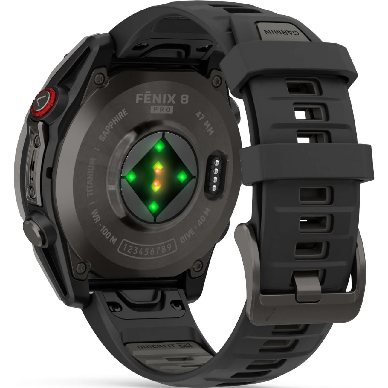 Garmin fenix 8 Pro 47mm AMOLED Sapphire Edition (Carbon Grey Titanium) - Image 5
