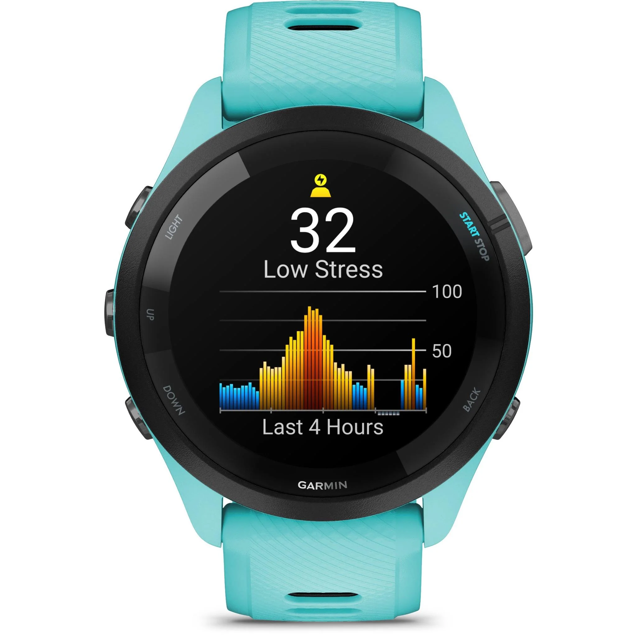 Garmin Forerunner 265 Sports Watch (Aqua/Black) - Image 6