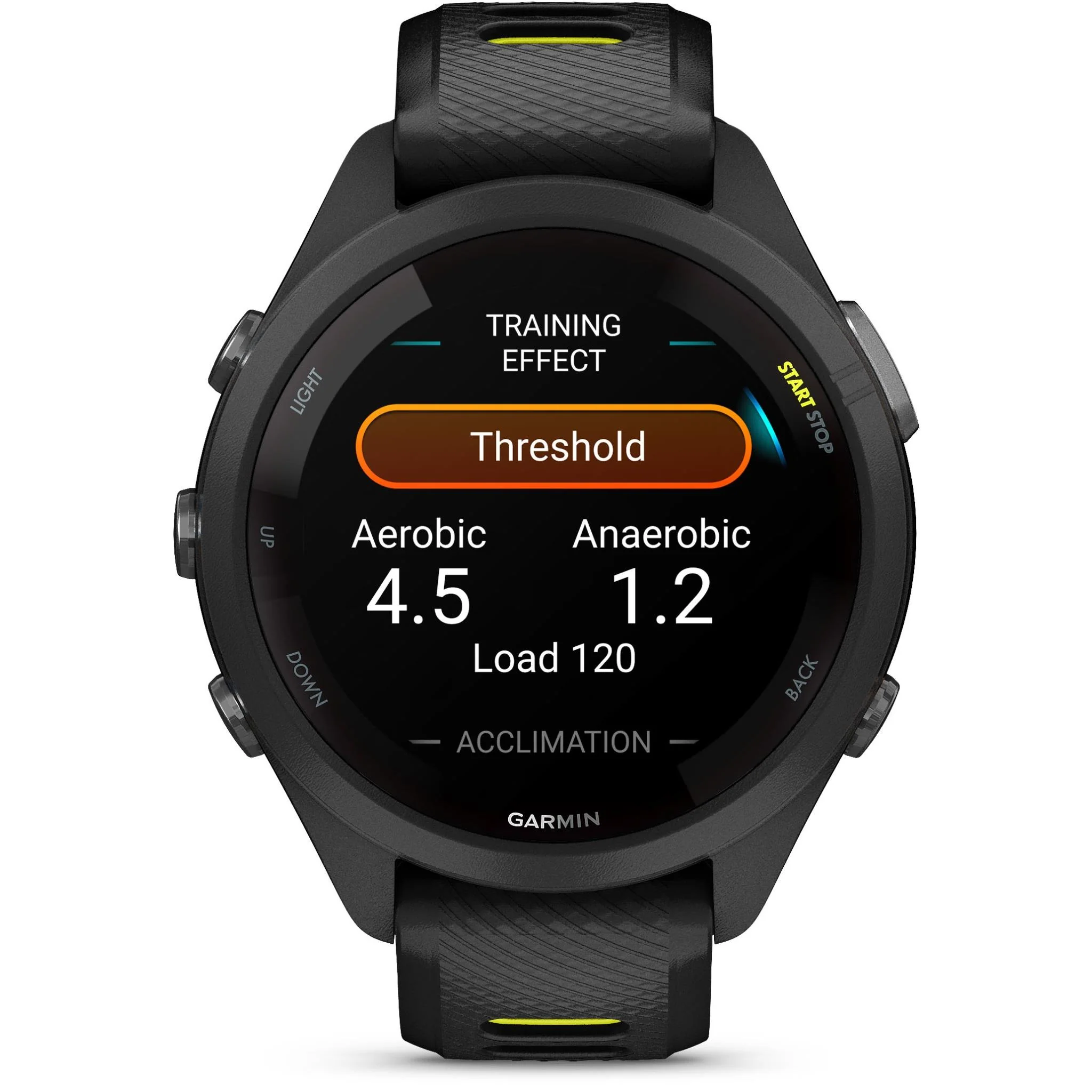 Garmin Forerunner 265S Sports Watch (Black/Yellow) - Image 7