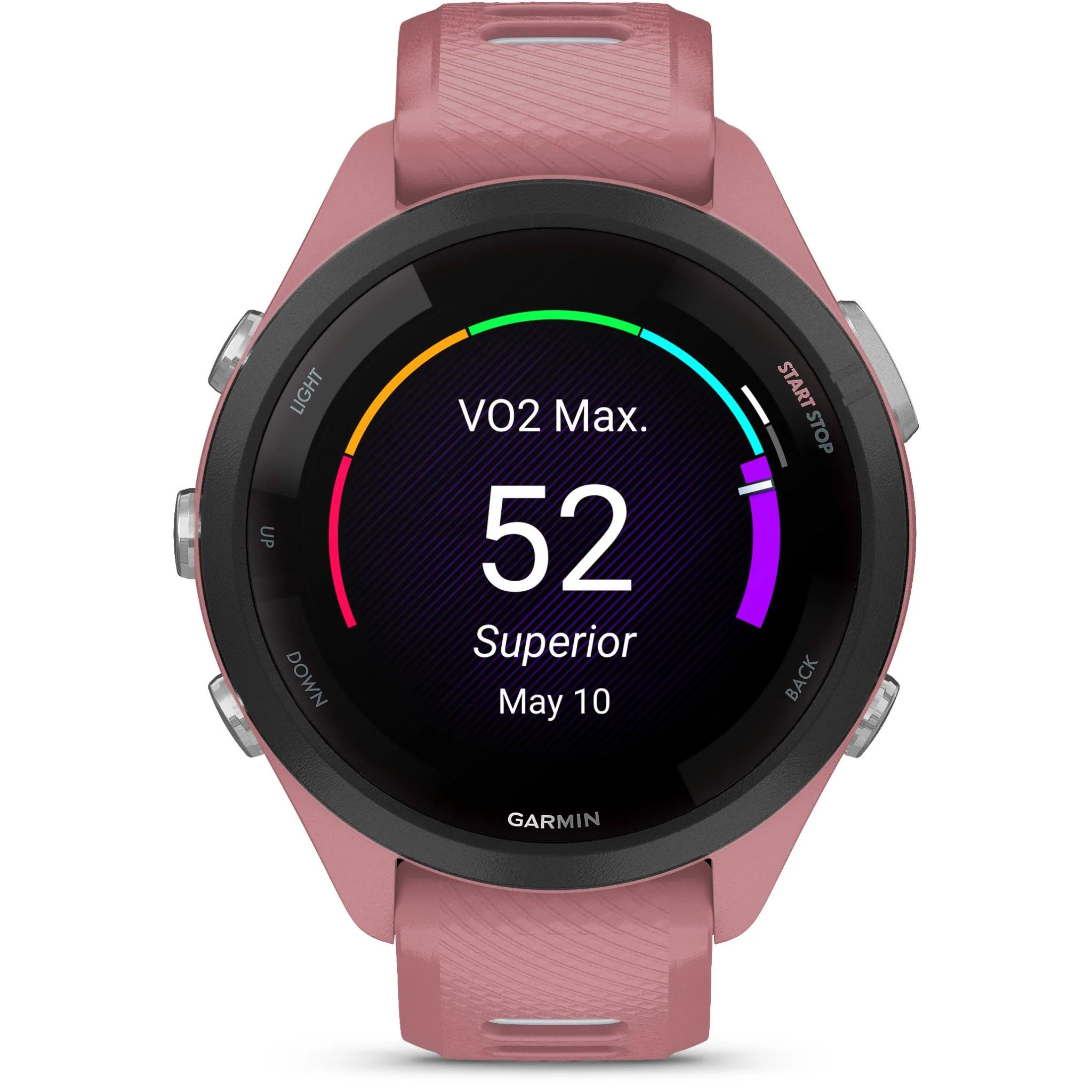 Garmin Forerunner 265S Sports Watch (Pink/White) - Image 2