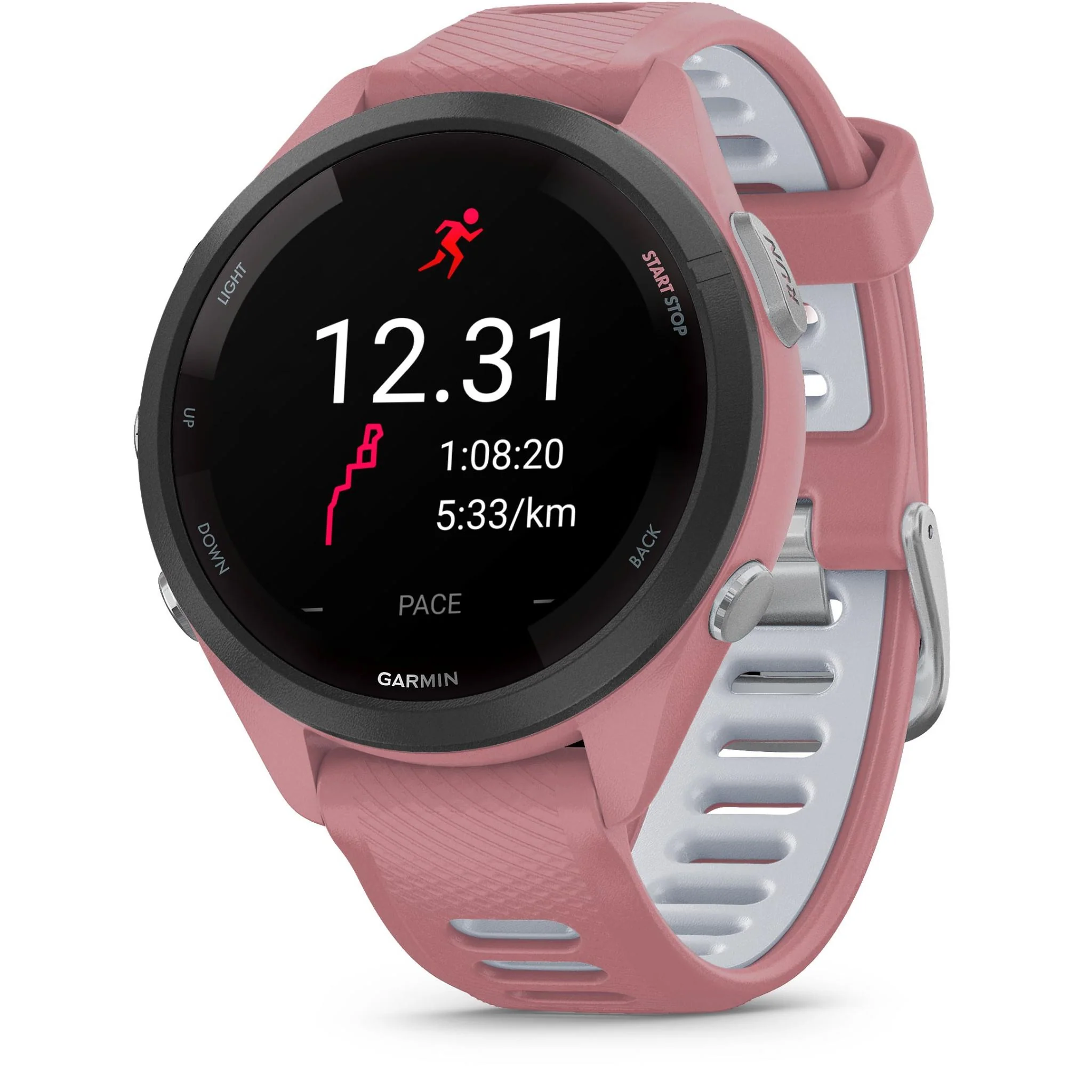 Garmin Forerunner 265S Sports Watch (Pink/White) - Image 4