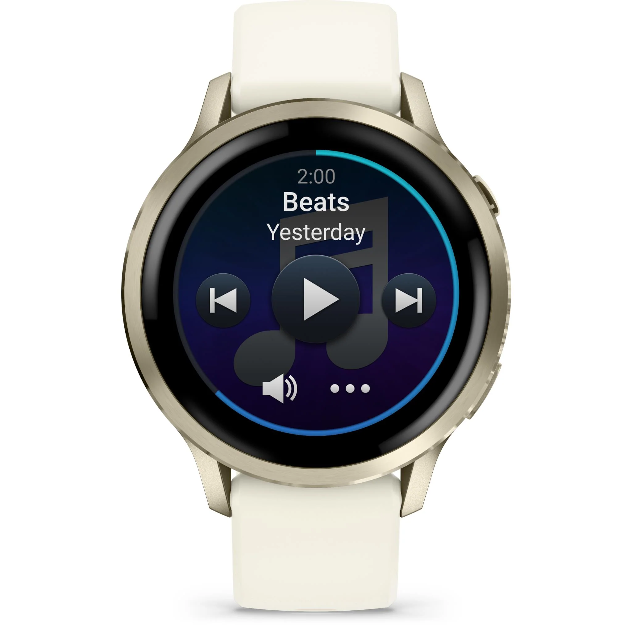 Garmin Venu 4 41mm Smartwatch (Lunar Gold with Bone Band) - Image 4
