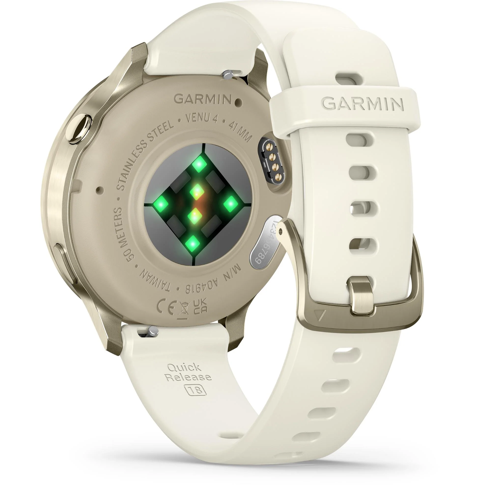 Garmin Venu 4 41mm Smartwatch (Lunar Gold with Bone Band) - Image 7
