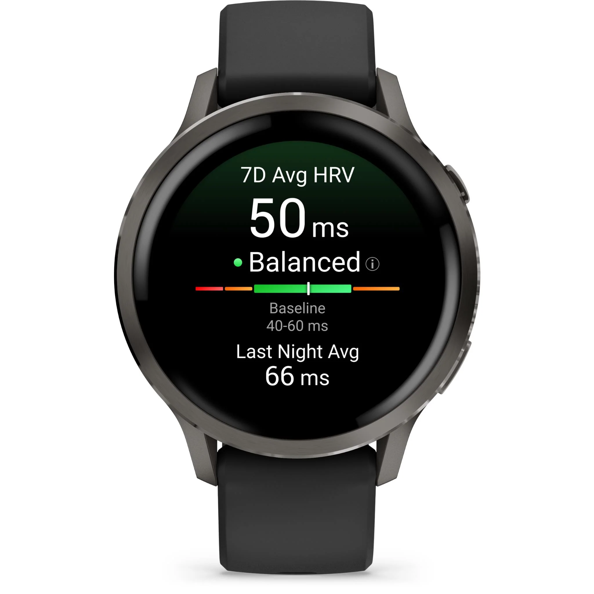 Garmin Venu 4 41mm Smartwatch (Slate with Black Band) - Image 2