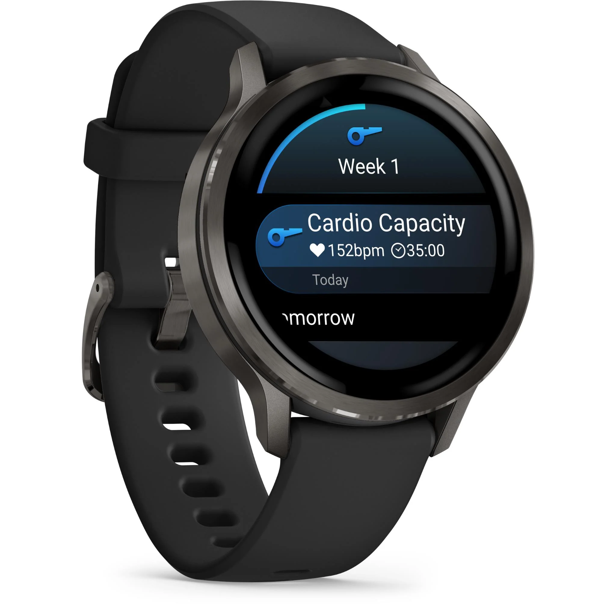 Garmin Venu 4 41mm Smartwatch (Slate with Black Band) - Image 3