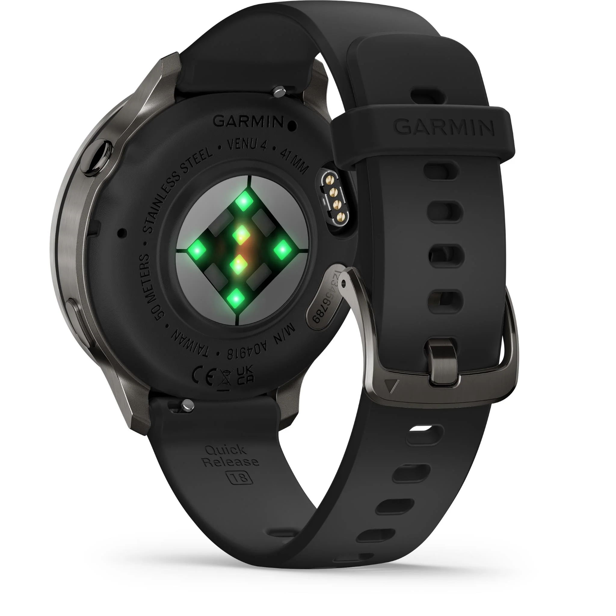 Garmin Venu 4 41mm Smartwatch (Slate with Black Band) - Image 7