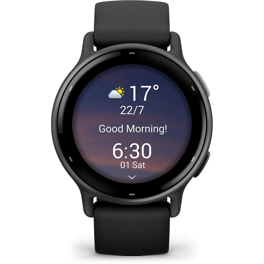 Garmin VivoActive 5 Smart Watch (Black/Slate) - Image 3