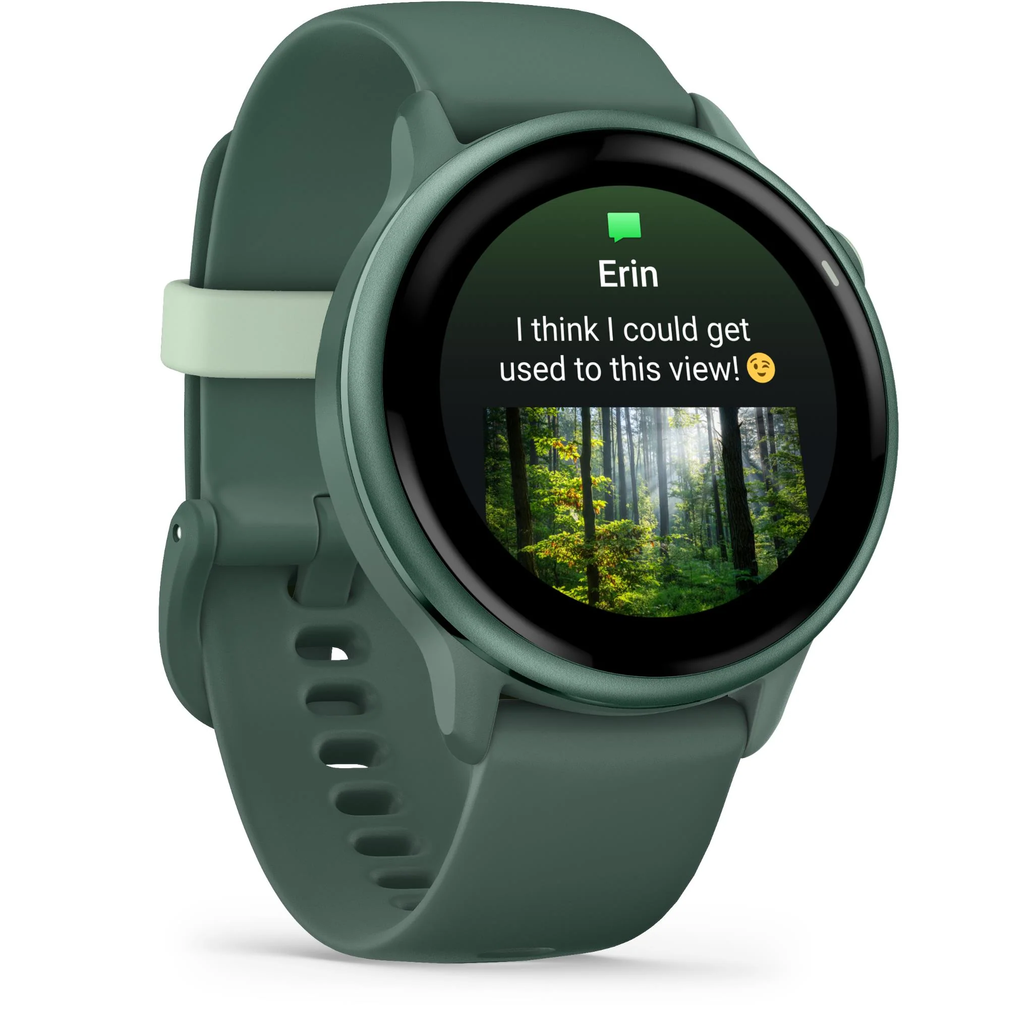 Garmin VivoActive 6 GPS Smartwatch (Metallic Jasper Green/Jasper Green Band) - Image 5