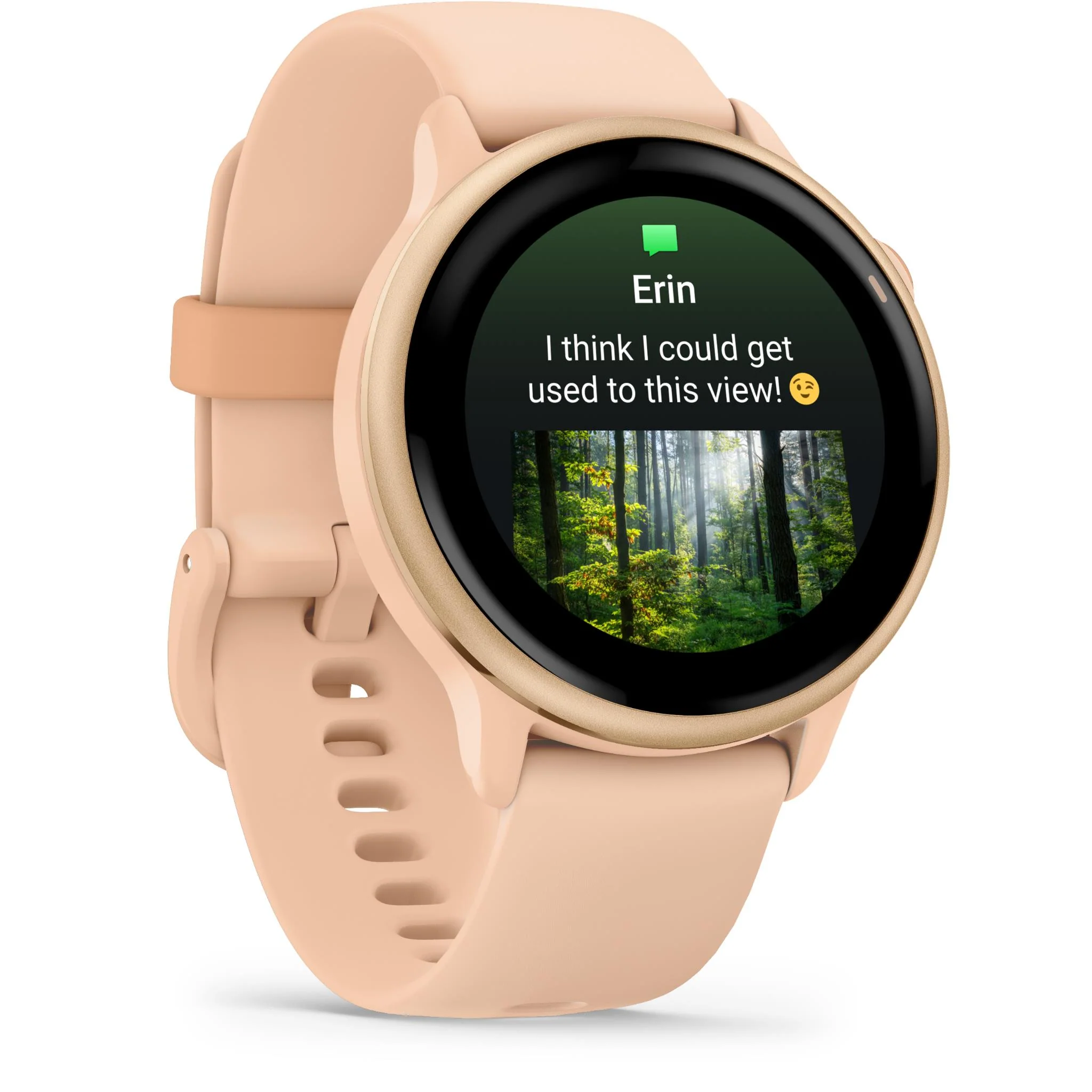 Garmin VivoActive 6 GPS Smartwatch (Metallic Pink Dawn/Pink Dawn Band) - Image 5