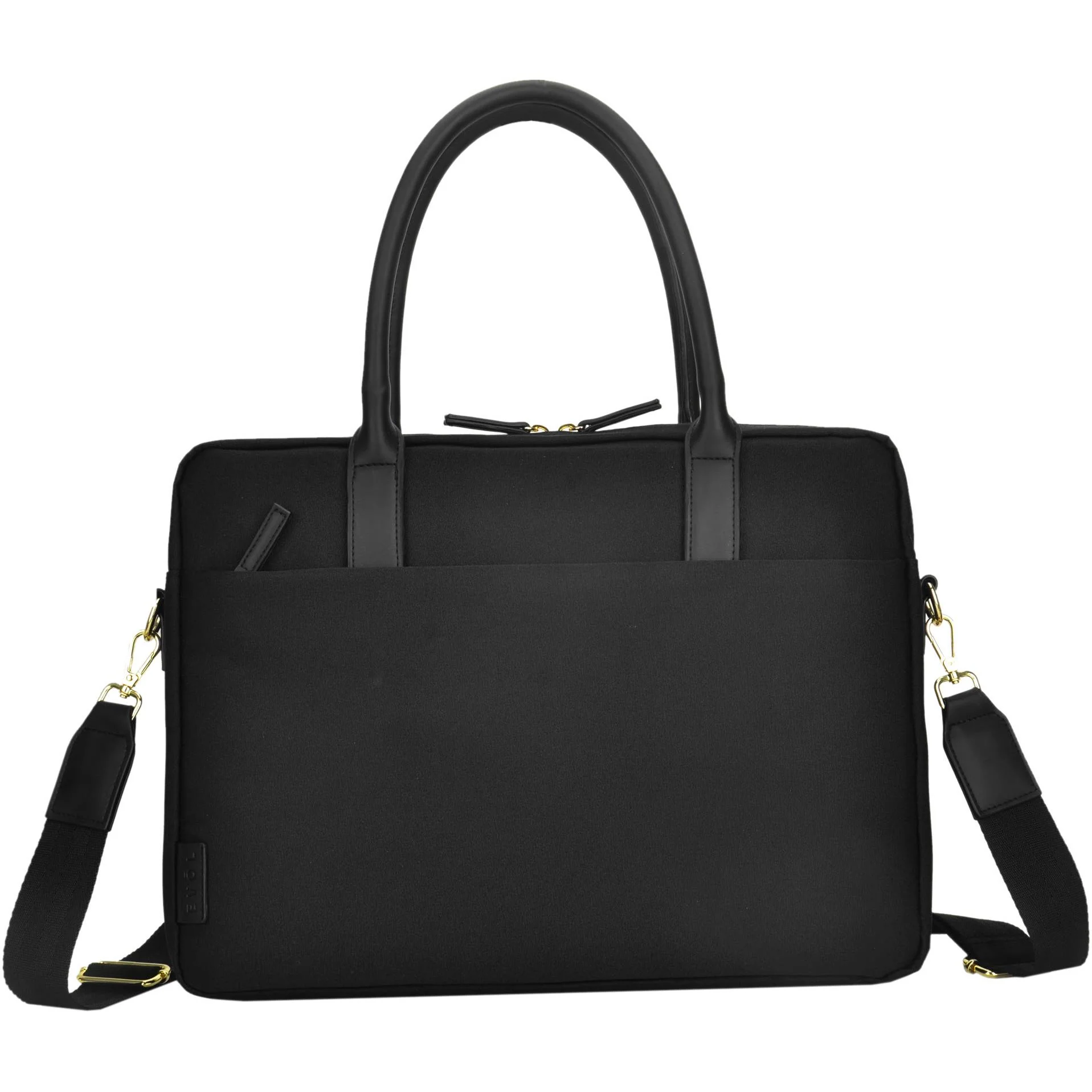 Generation Earth Berlin Recycled 13.3"-14.1" Laptop Briefcase (Black)