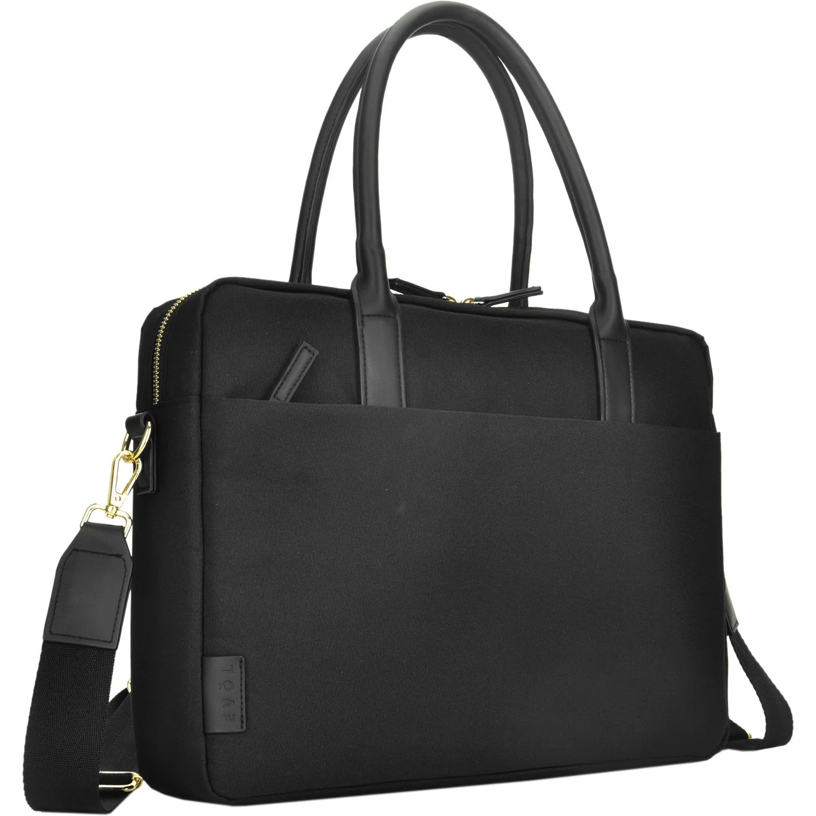 Generation Earth Berlin Recycled 13.3"-14.1" Laptop Briefcase (Black) - Image 2