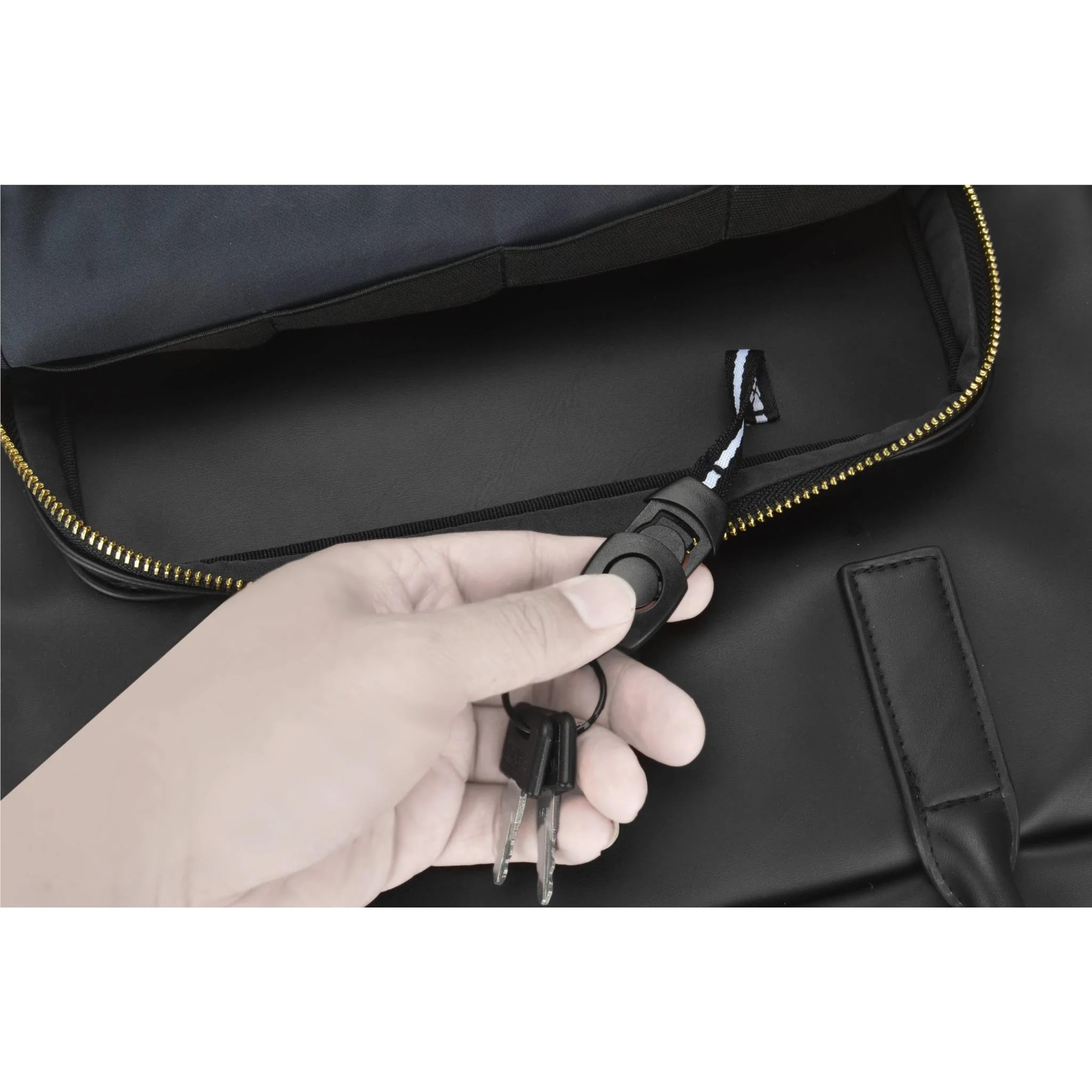Generation Earth Berlin Recycled 13.3"-14.1" Laptop PU Ladies Briefcase (Black) - Image 9
