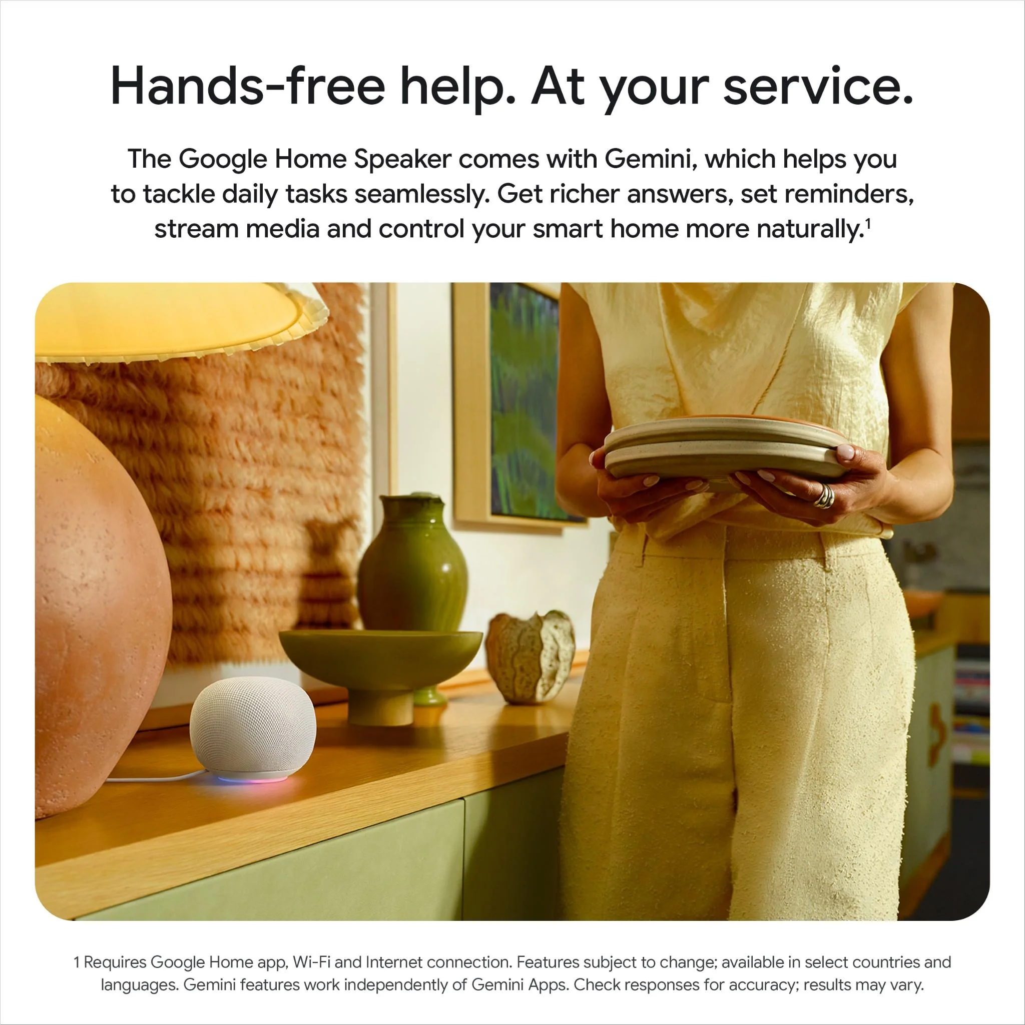 Google Home Speaker (Hazel) - Image 4