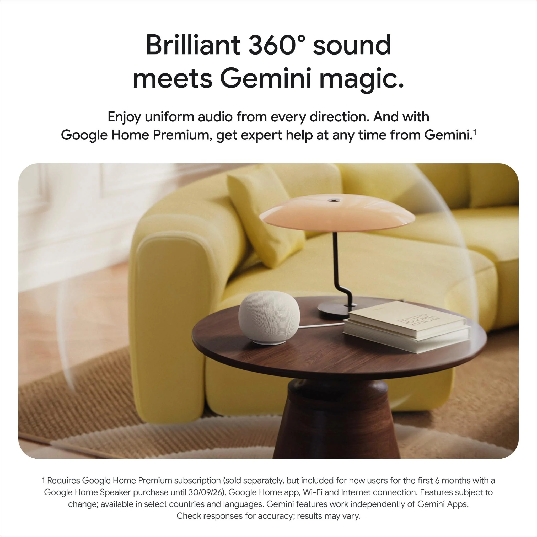 Google Home Speaker (Porcelain) - Image 2