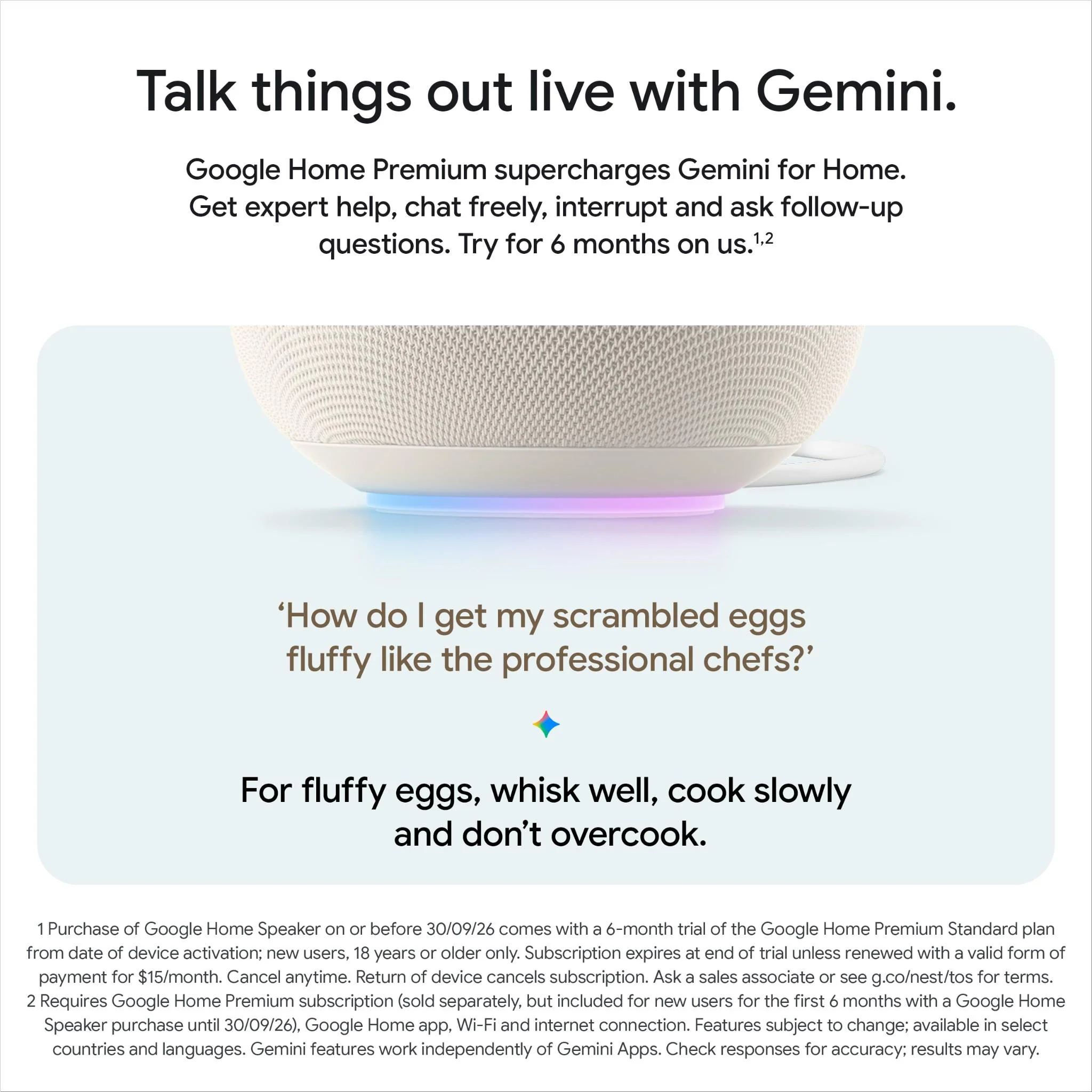 Google Home Speaker (Porcelain) - Image 3