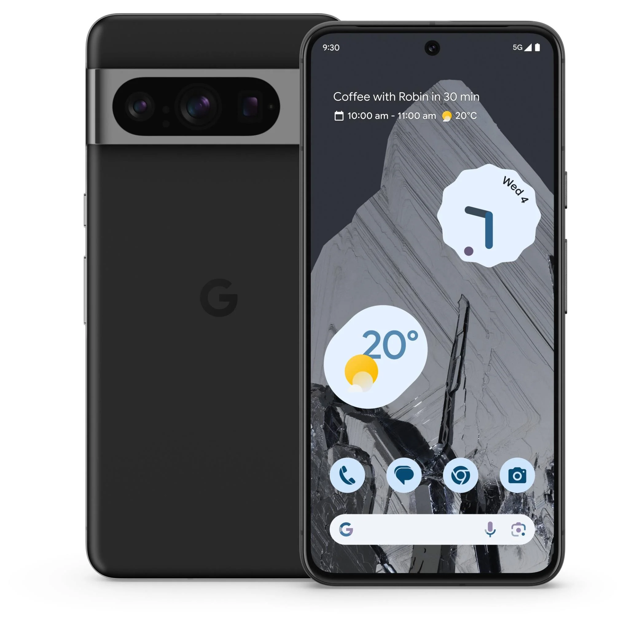 Google Pixel 8 Pro 5G 128GB (Obsidian) [~Refurbished: Excellent]