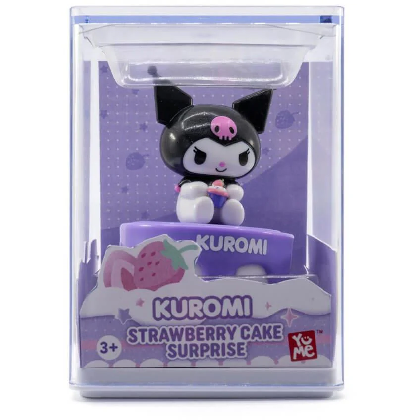 HELLO KITTY Strawberry Cake Surprise 8cm (Kuromi) - Image 3