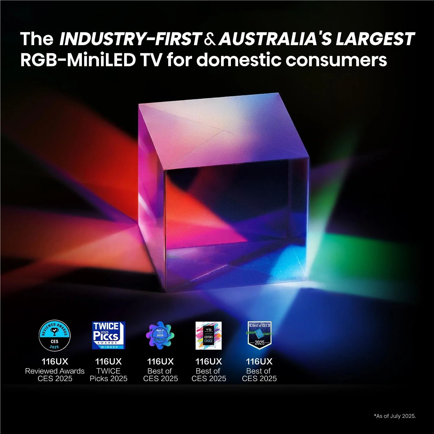 Hisense 116" UX ULED 4K UHD RGB Mini-LED Smart TV - Image 8