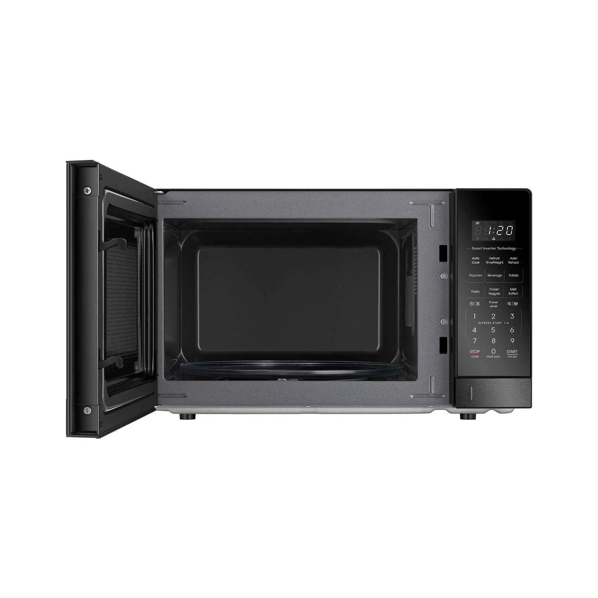 Hisense 34L 1100W Inverter Microwave (Dark Stainless) - Image 3