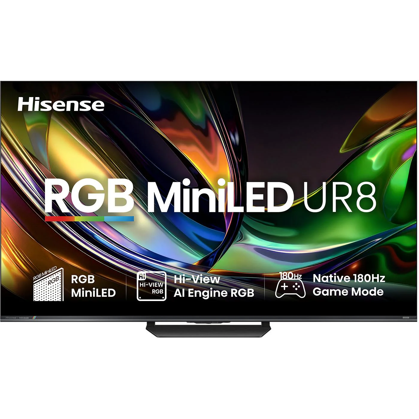 Hisense 55" UR8SNZ ULED 4K UHD RGB Mini-LED Smart TV [2026] - Image 2