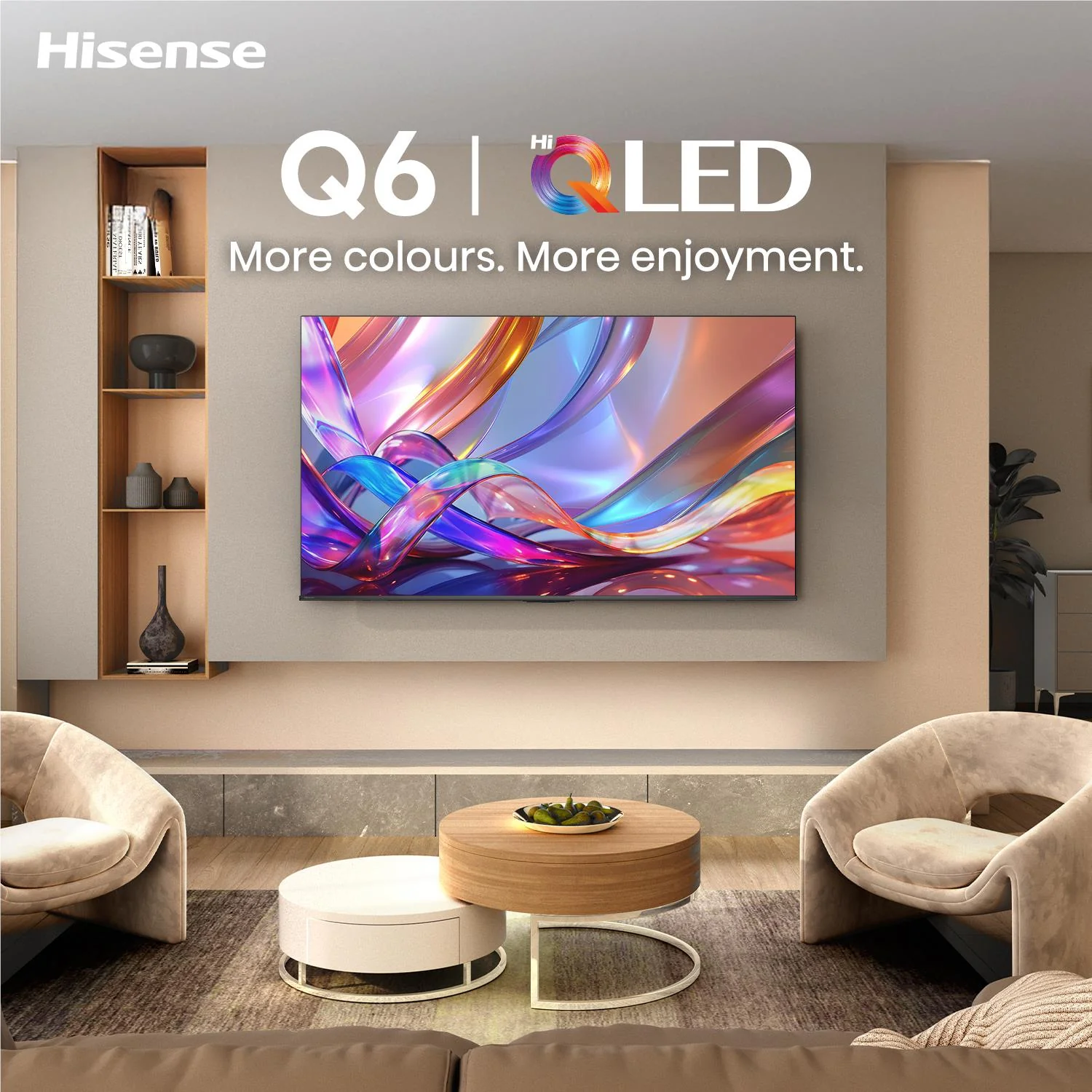 Hisense 85" Q6SNZ 4K Hi-QLED Smart TV [2026] - Image 6