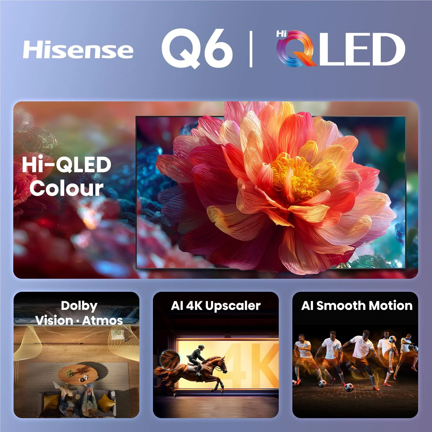 Hisense 85" Q6SNZ 4K Hi-QLED Smart TV [2026] - Image 7