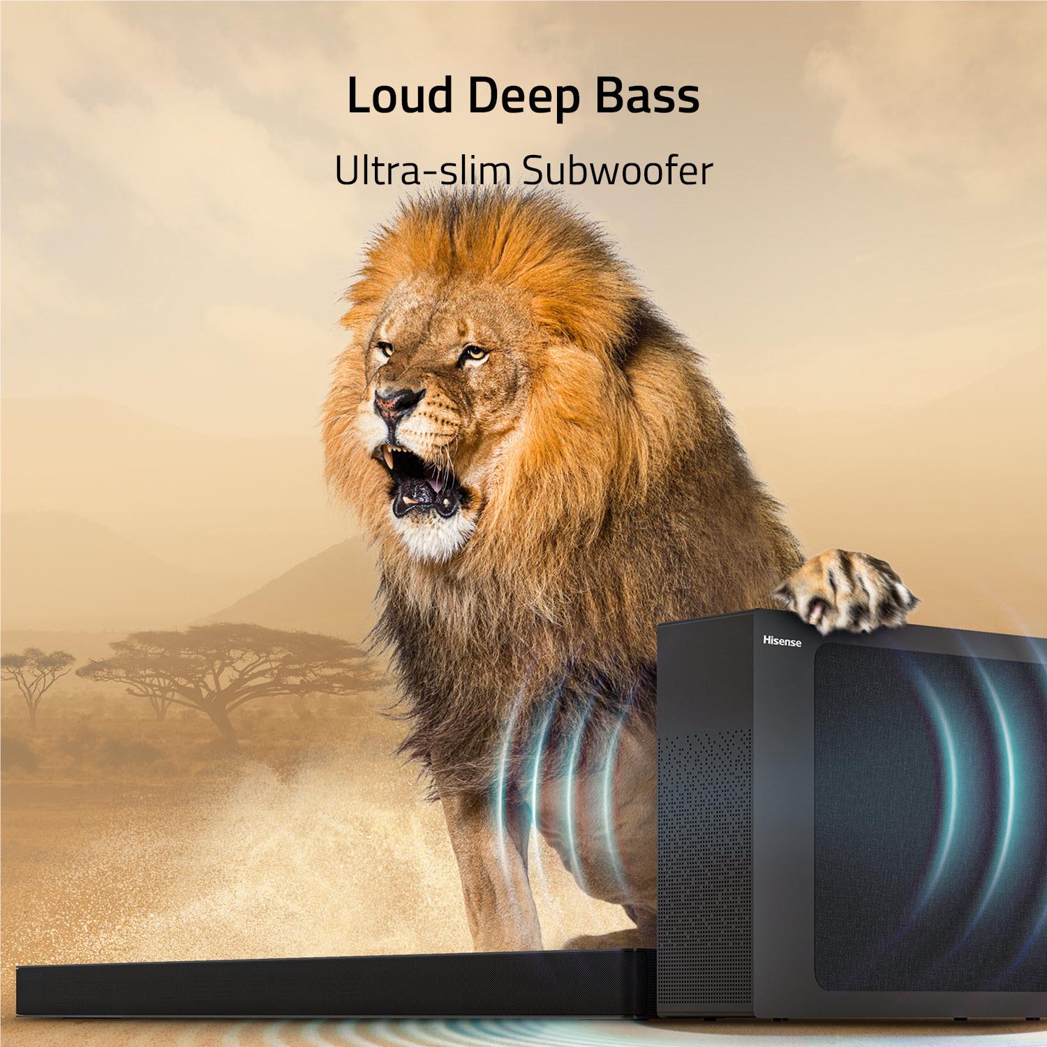 Hisense HS2100 2.1 Channel Soundbar with Wireless Subwoofer - Image 5