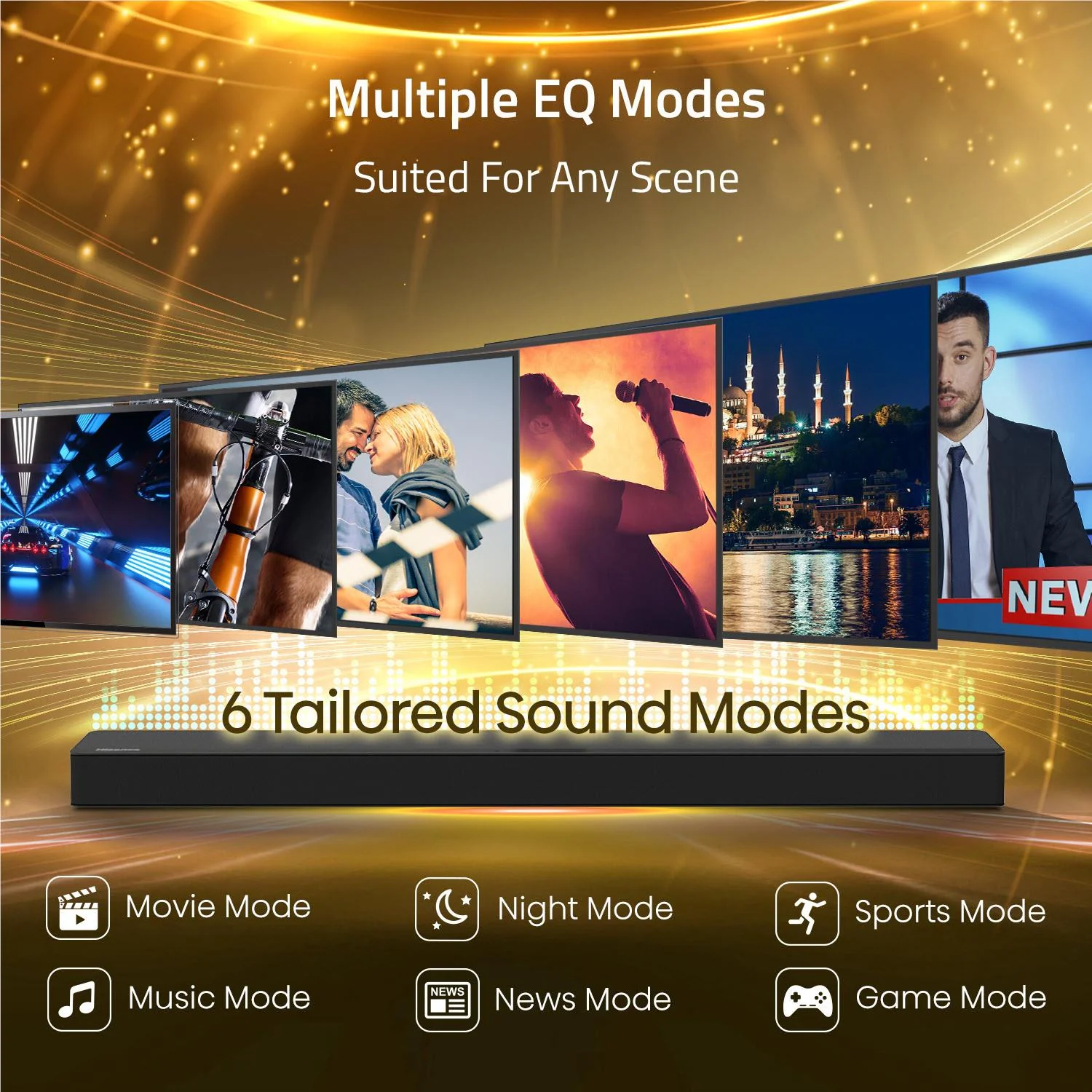 Hisense HS2100 2.1 Channel Soundbar with Wireless Subwoofer - Image 7
