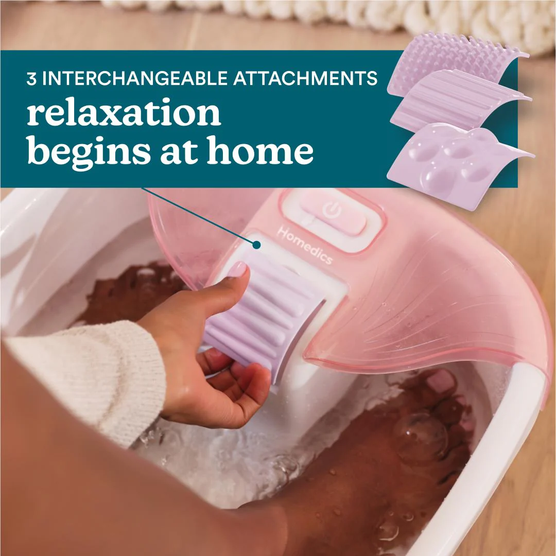 Homedics Bubble Bliss Deluxe Foot Spa - Image 4