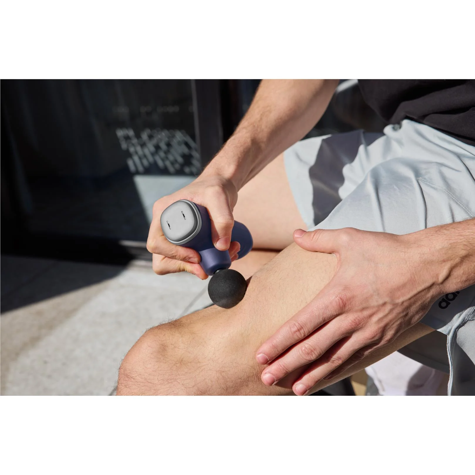 Homedics Relief Percussion Massage Gun (Blue) - Image 10