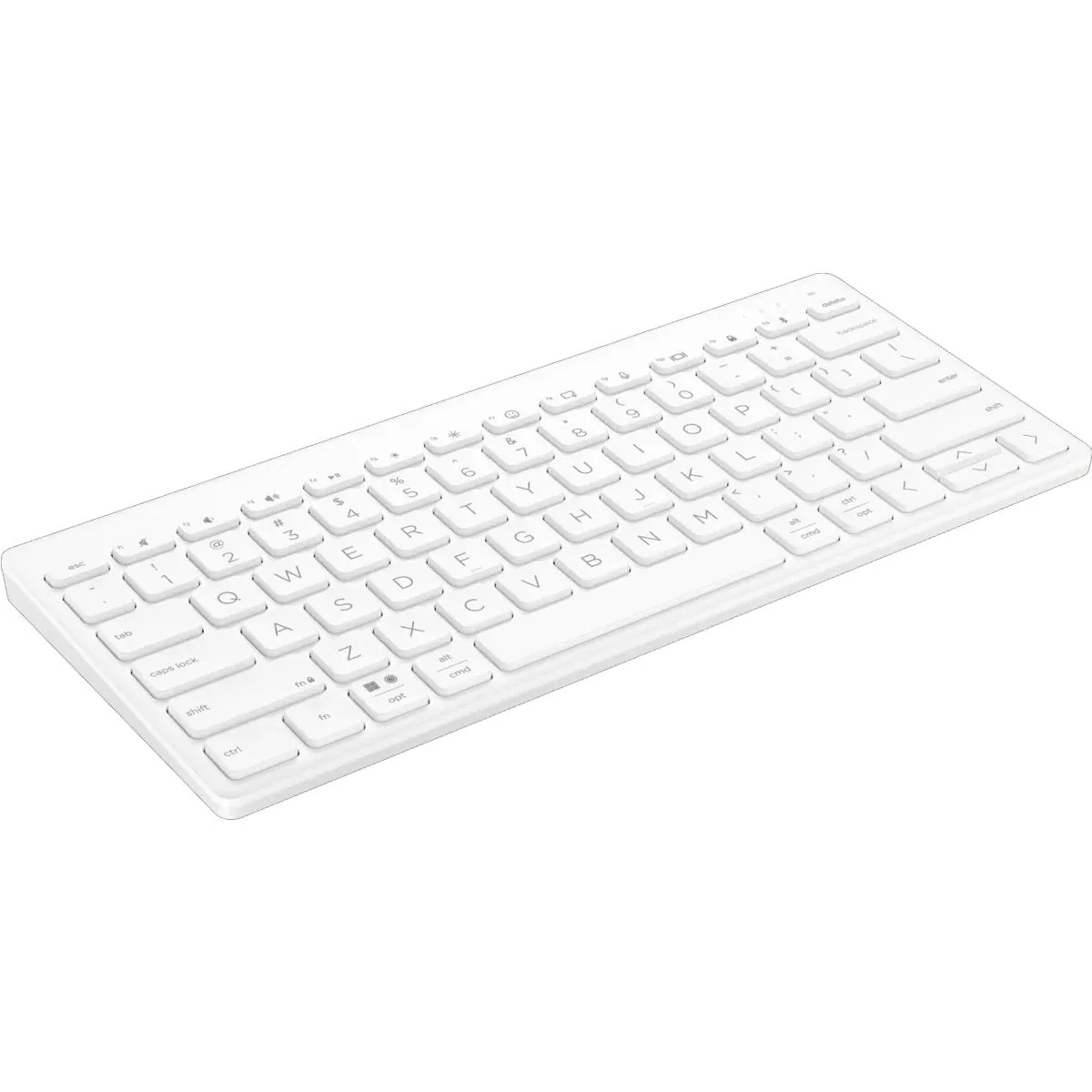 HP 350 Compact Multi-Device Bluetooth Keyboard (White) - Image 7