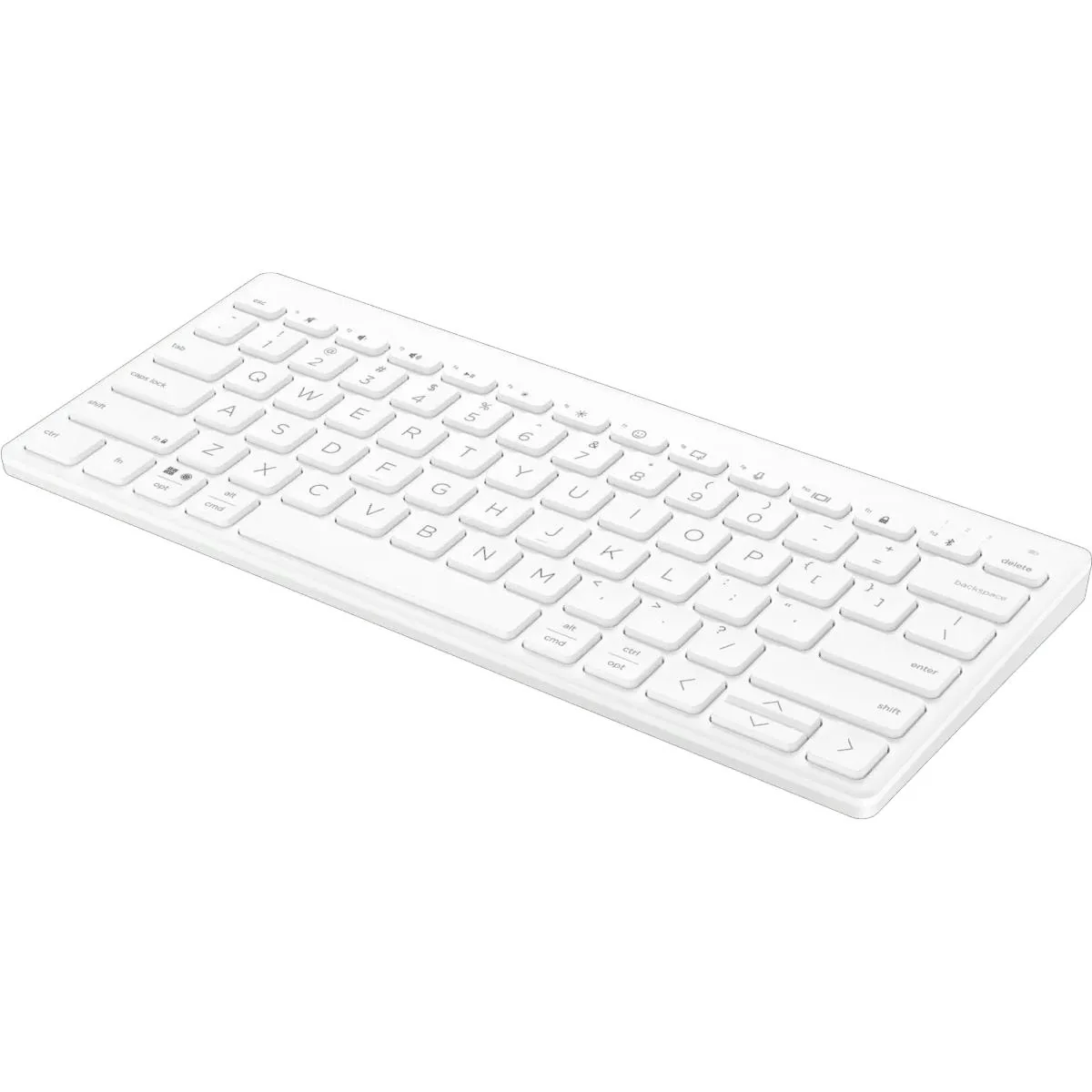 HP 350 Compact Multi-Device Bluetooth Keyboard (White) - Image 8