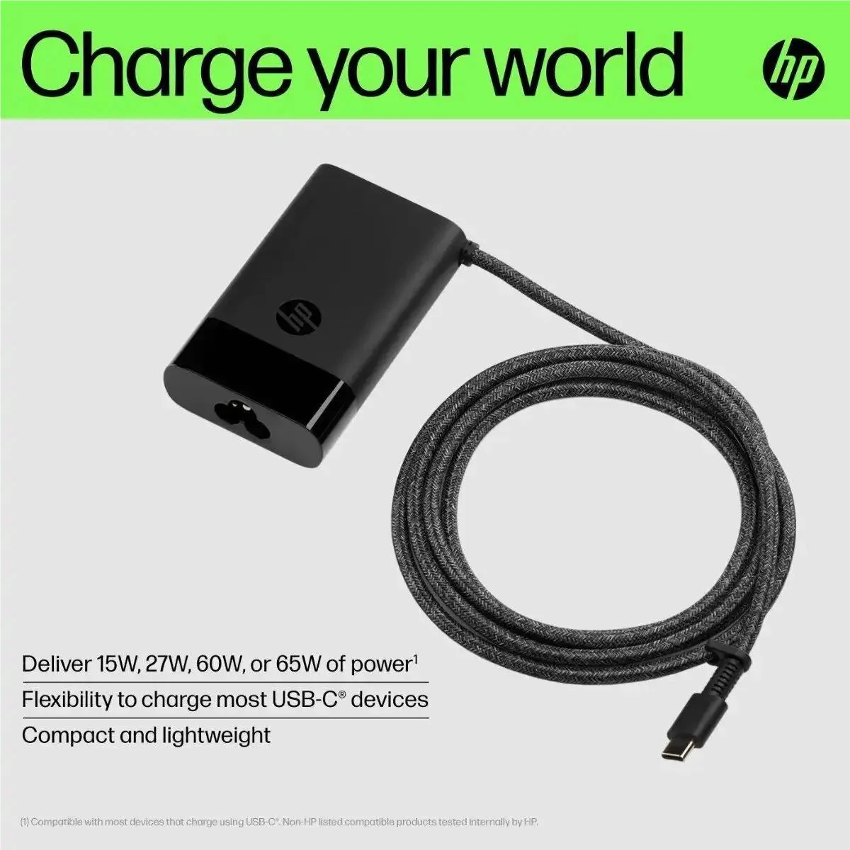 HP 65W USB-C Laptop Charger - Image 4