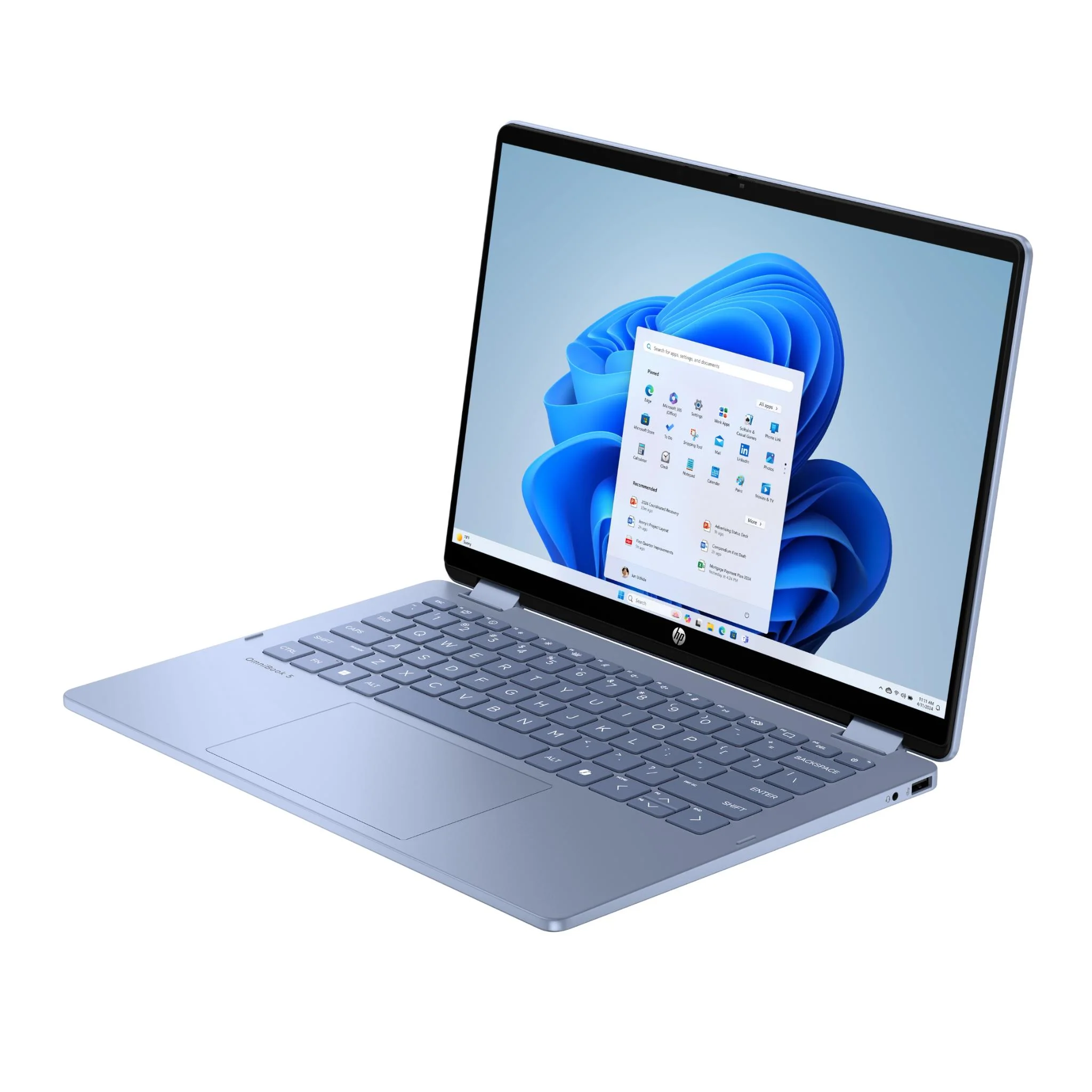 HP OmniBook 5 Flip 14" WUXGA 2-in-1 Laptop (Intel Core 5)[256GB/Blue] - Image 8