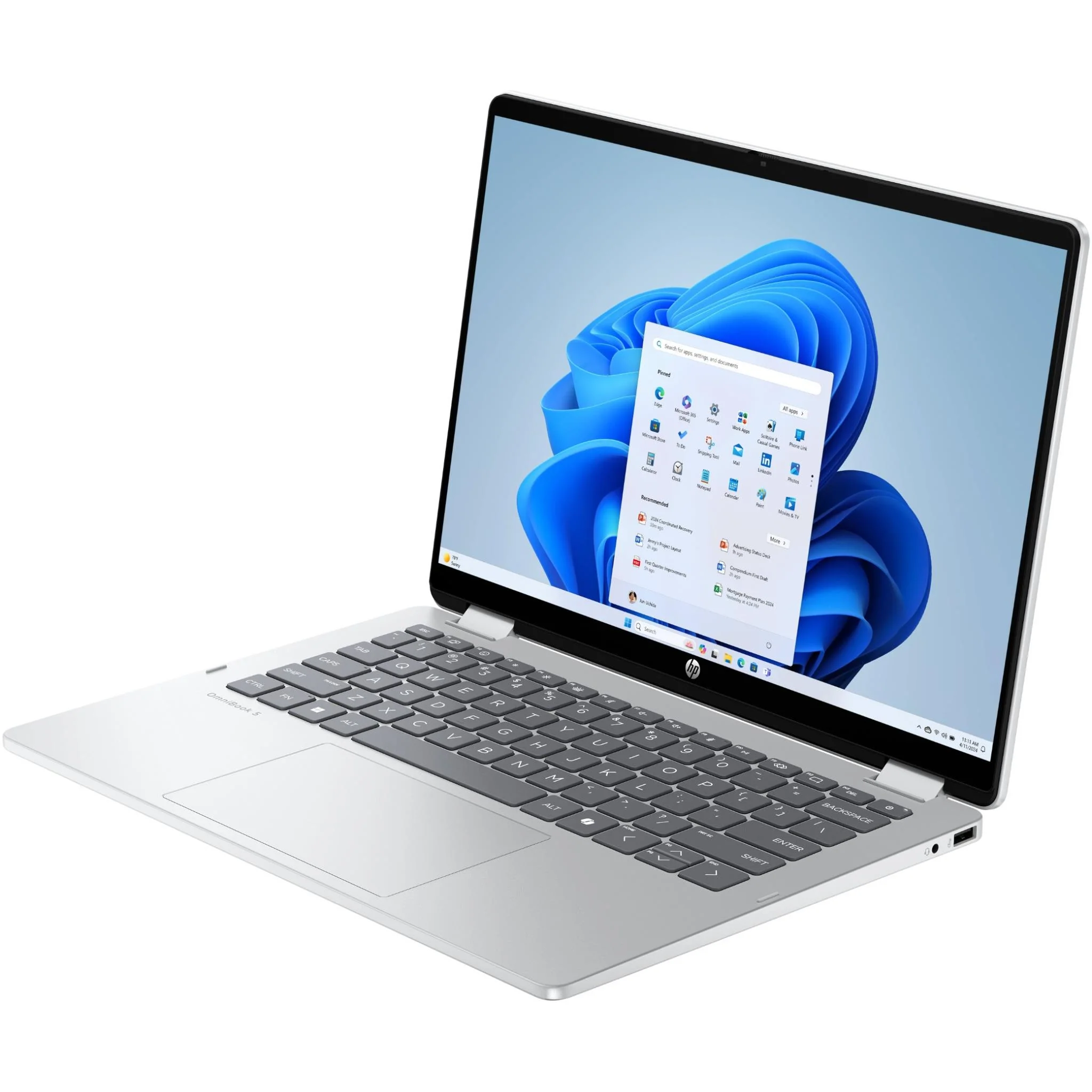 HP OmniBook 5 Flip 14" WUXGA 2-In-1 OLED AI PC Laptop (Intel Core Ultra 5 - 322)[512GB] - Image 2