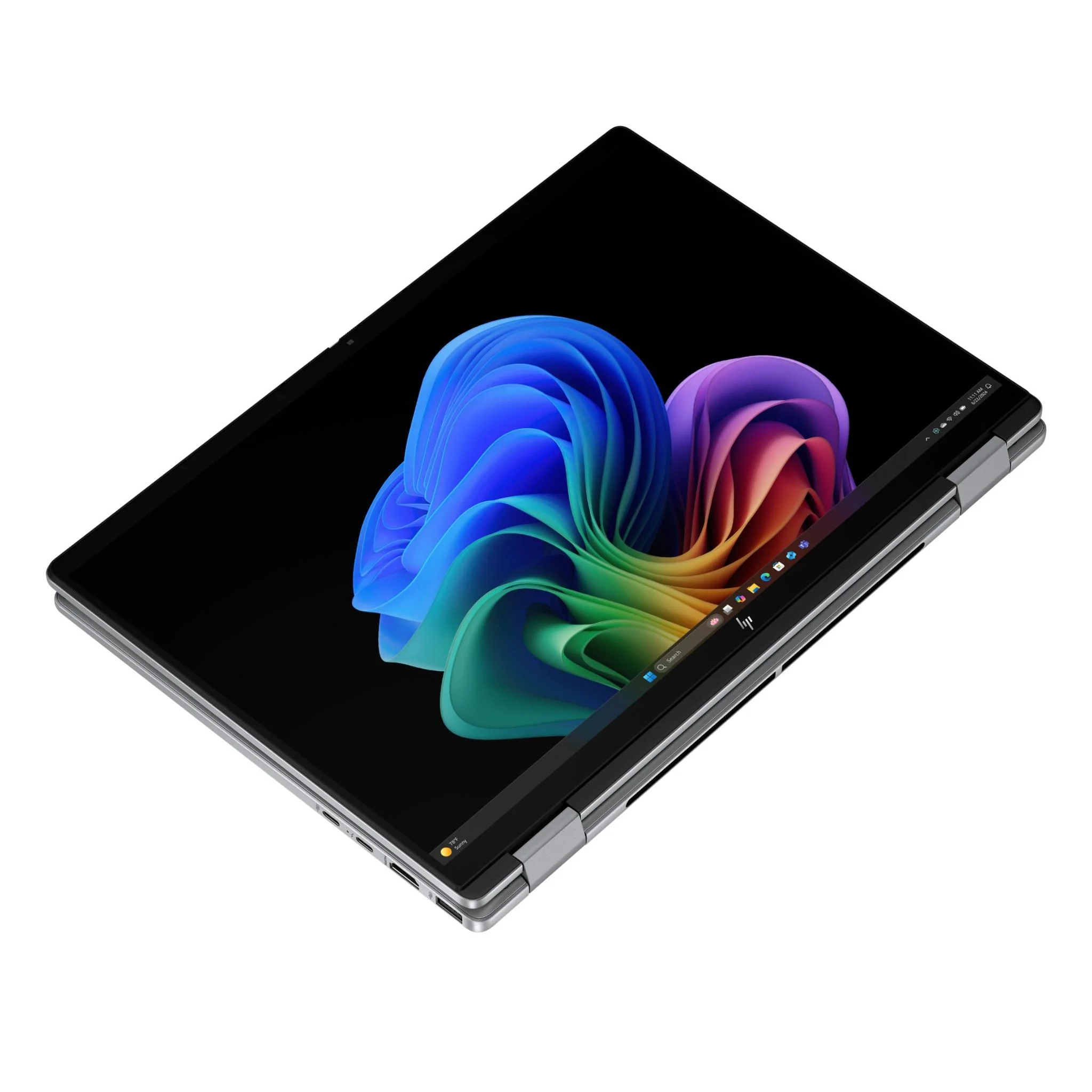 HP OmniBook X Flip 14" WUXGA 2-in-1 Next Gen AI OLED Laptop (Intel Core Ultra 7)[512GB/Silver] - Image 5