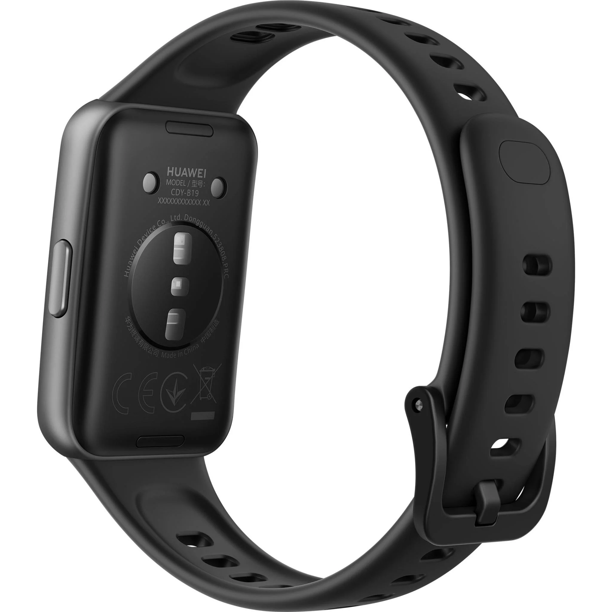 Huawei Band 11 Durable Polymer Case with Fluoroelastomer Strap (Black) - Image 3