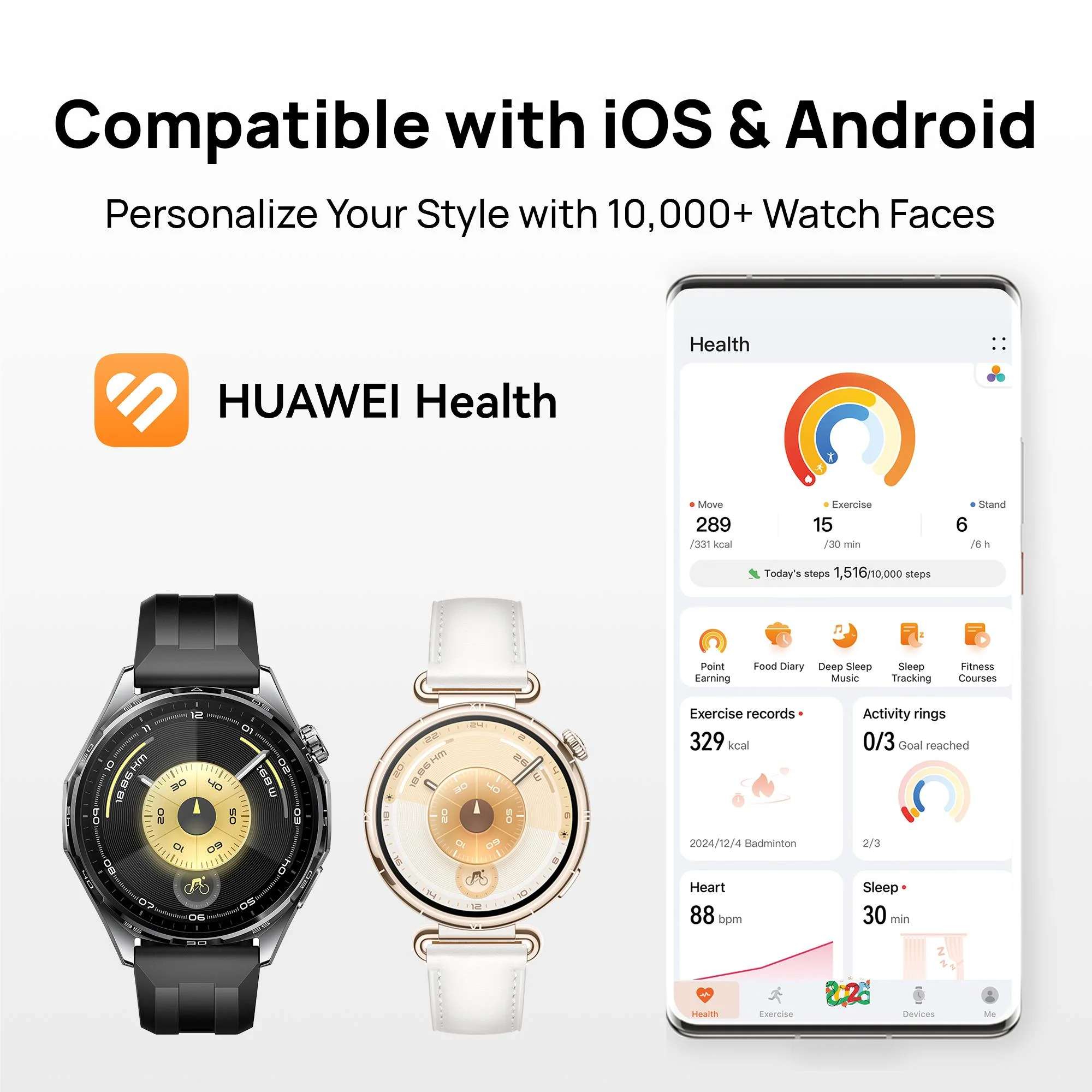 Huawei Watch GT 6 41mm (White) - Image 8
