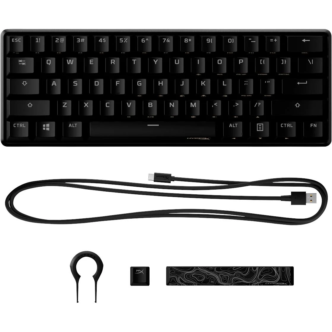 HyperX Alloy Origins 60 Gaming Keyboard (Aqua Switch) - Image 4