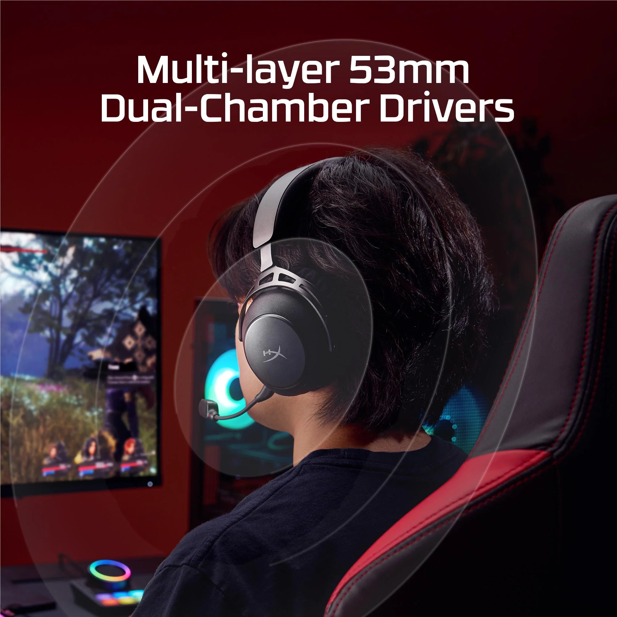 HyperX Cloud Alpha 2 Wireless Gaming Headset - Image 5