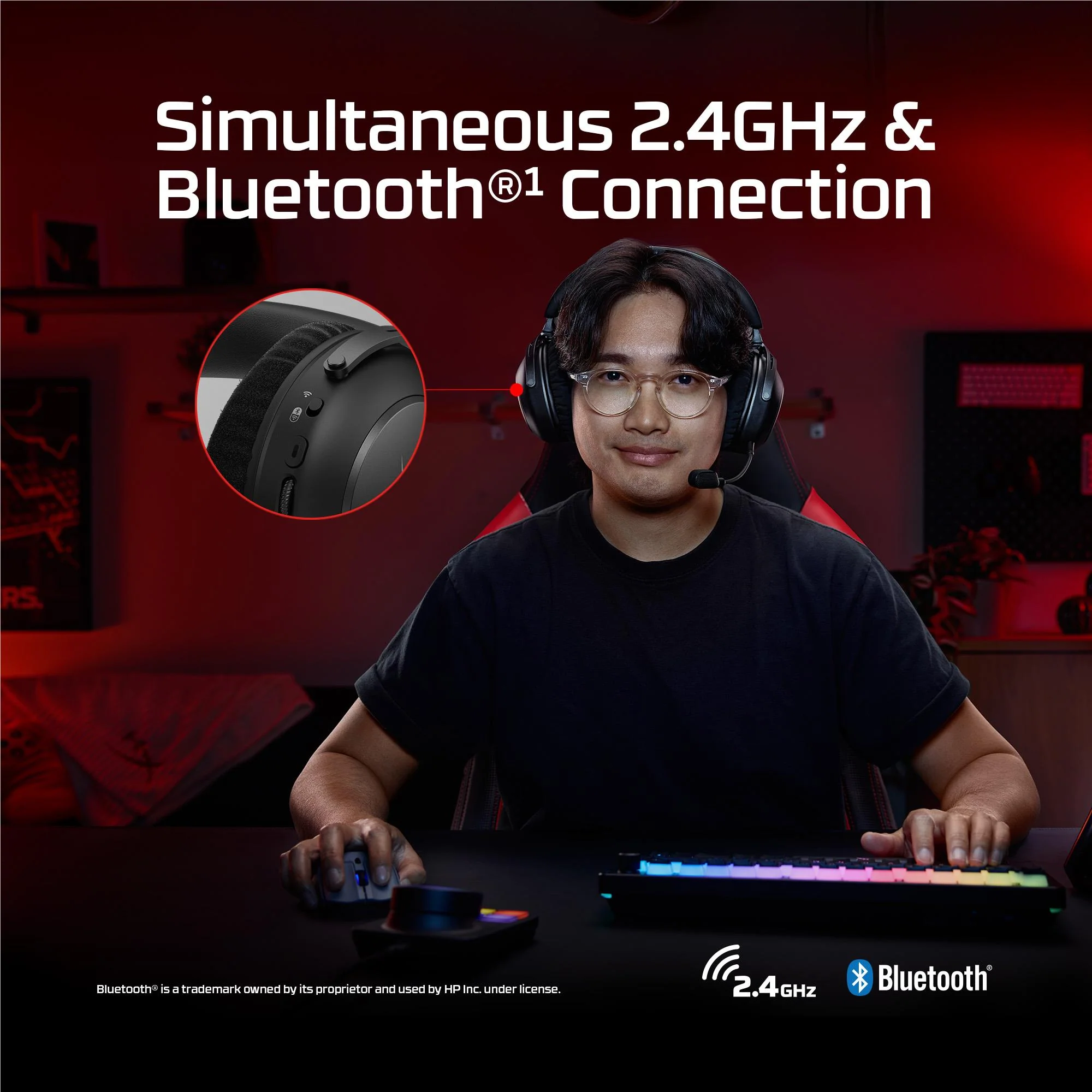 HyperX Cloud Alpha 2 Wireless Gaming Headset - Image 7