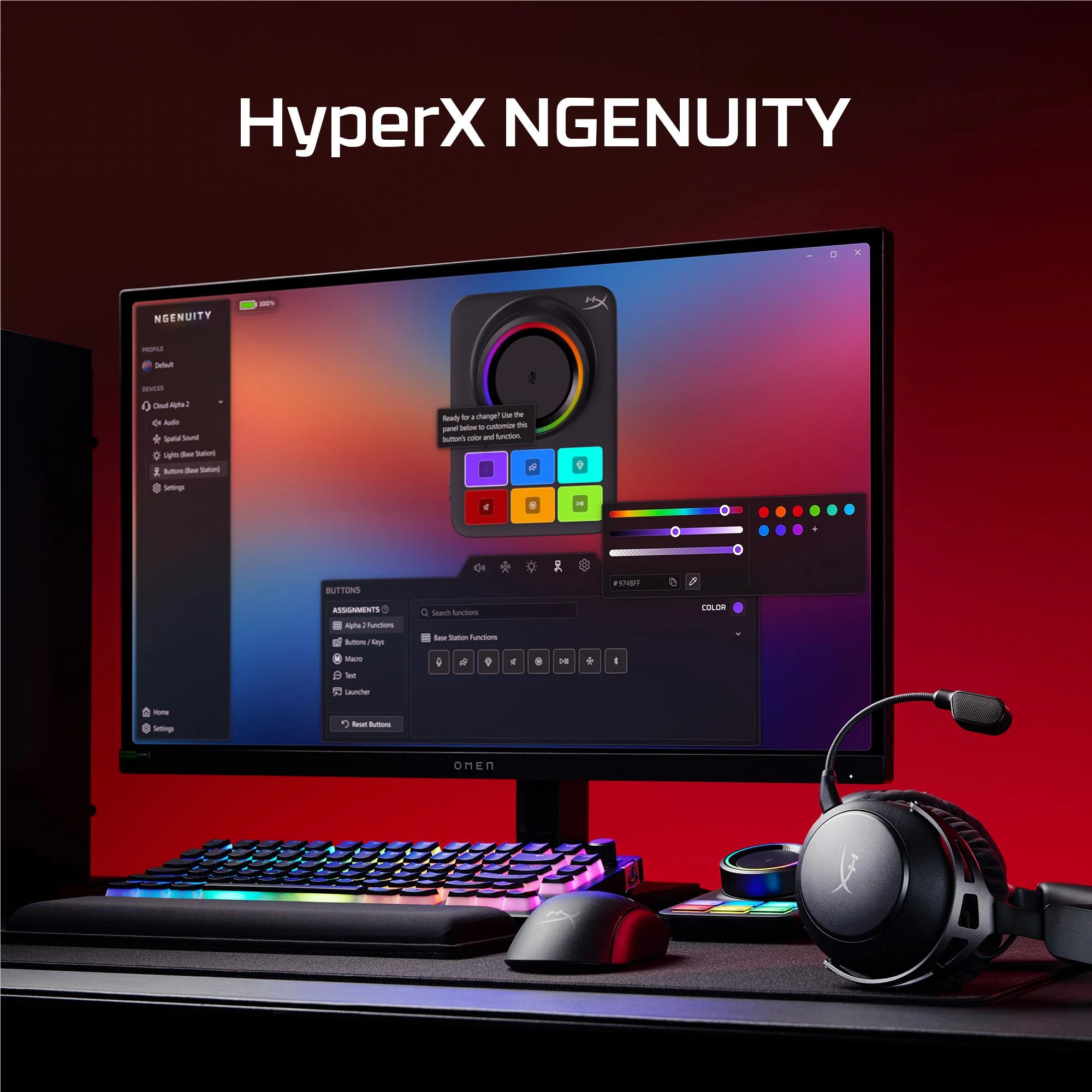 HyperX Cloud Alpha 2 Wireless Gaming Headset - Image 8