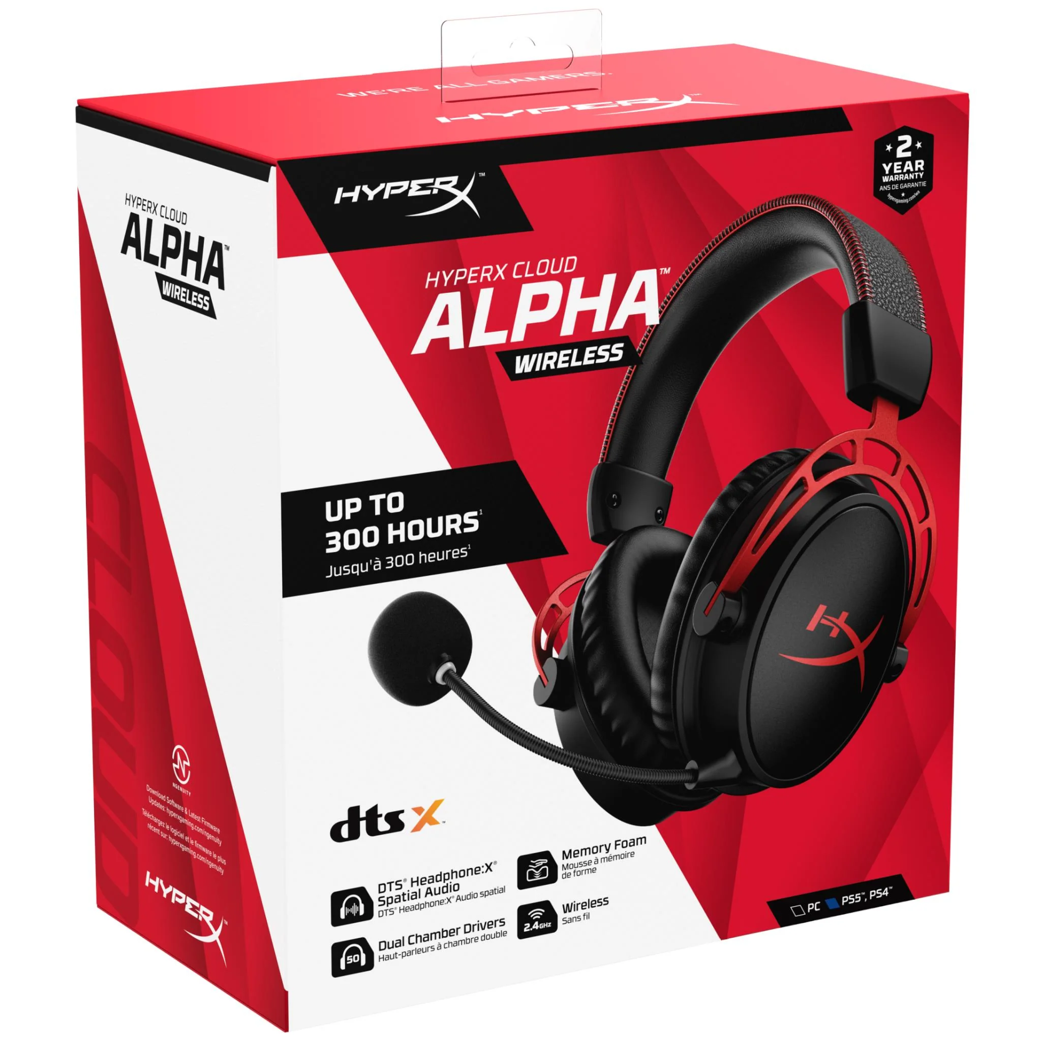 HyperX Cloud Alpha Wireless Gaming Headset - Image 7