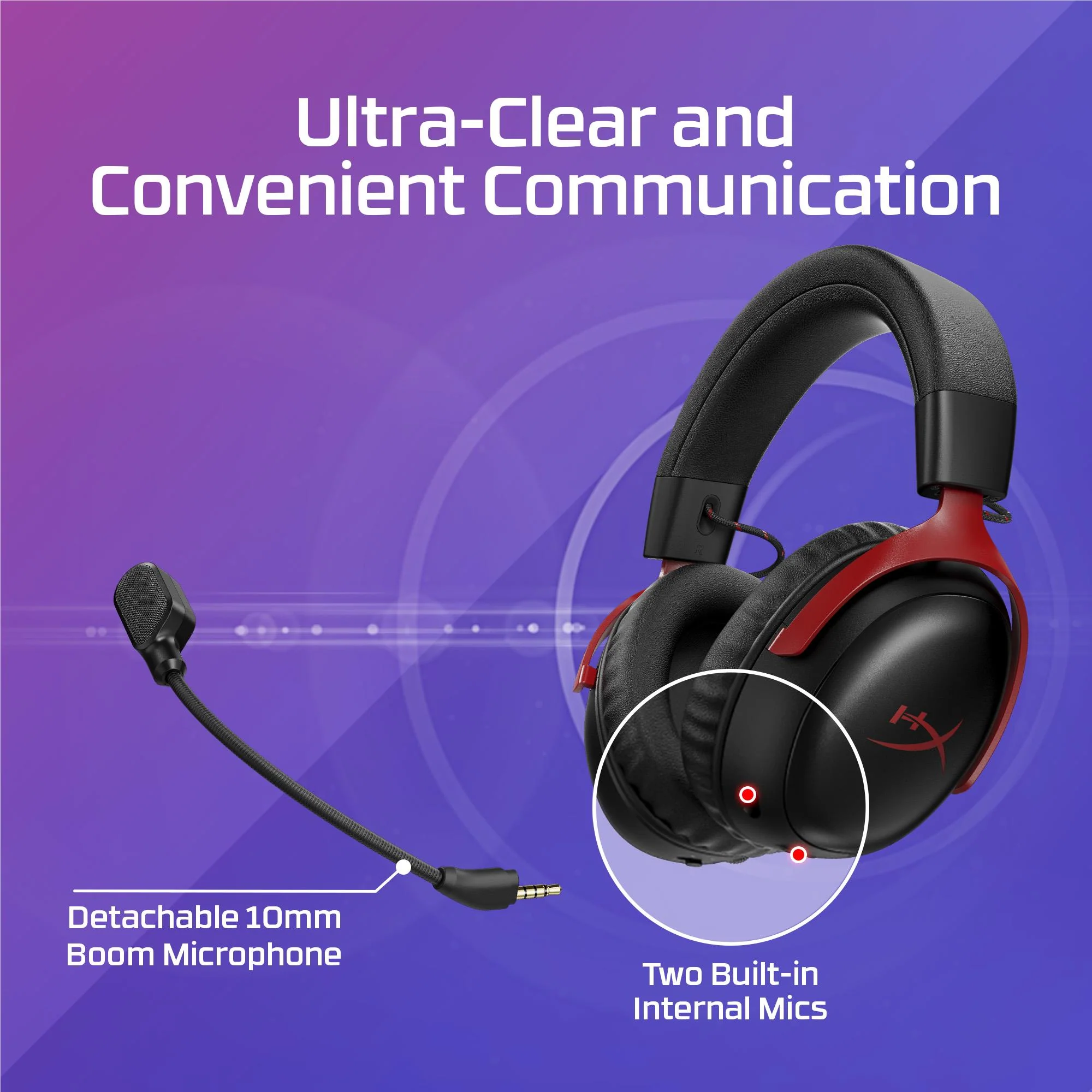 HyperX Cloud III S Wireless Gaming Headset (Black) - Image 14