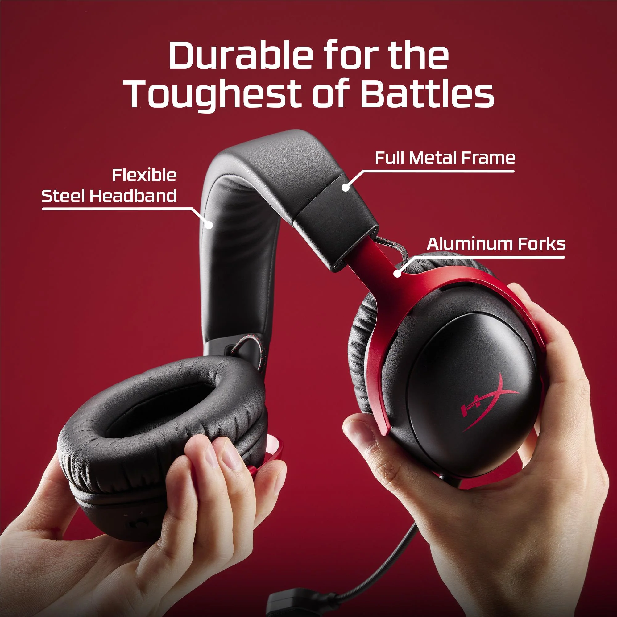 HyperX Cloud III S Wireless Gaming Headset (Black) - Image 16