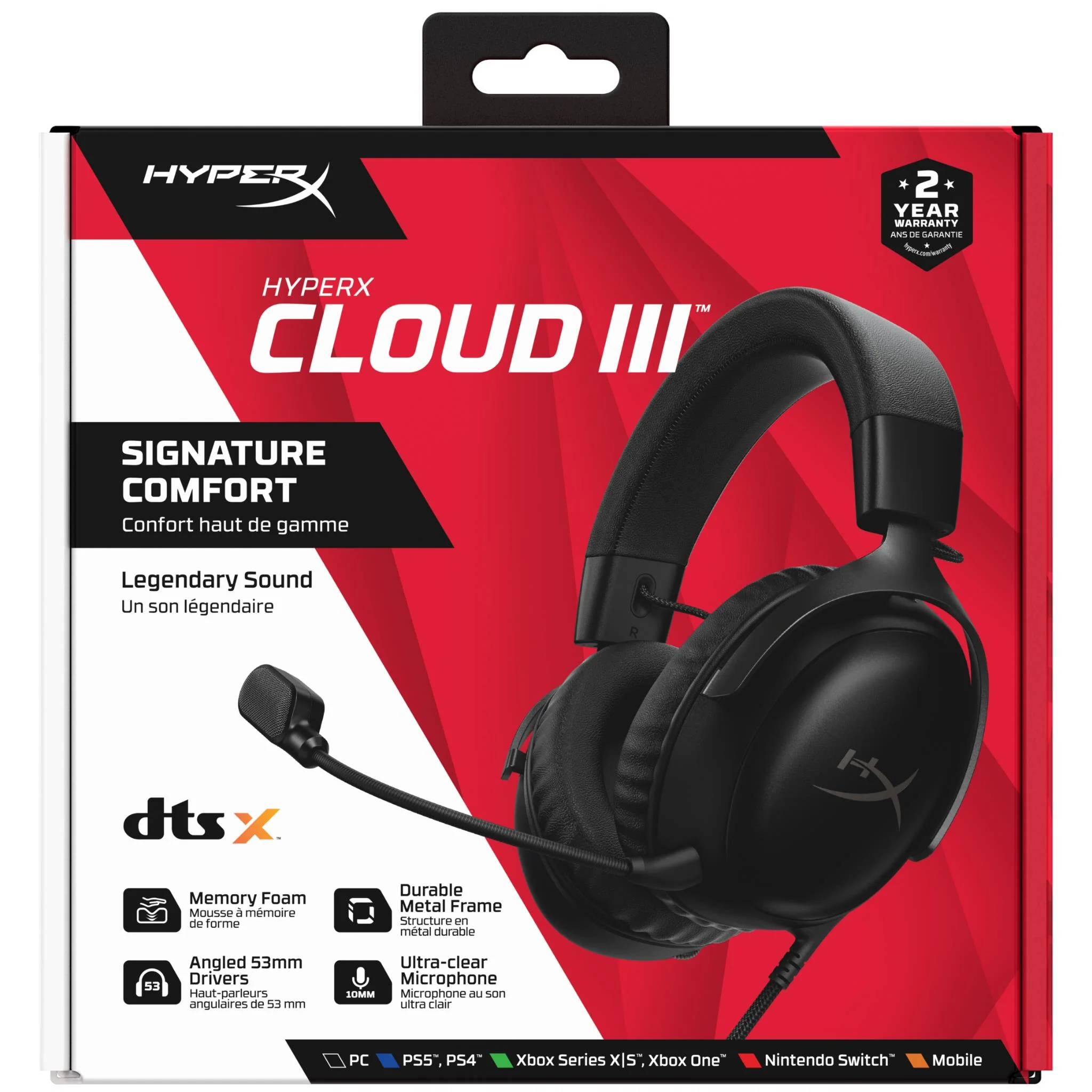 HyperX Cloud III Wired Gaming Headset - Image 9