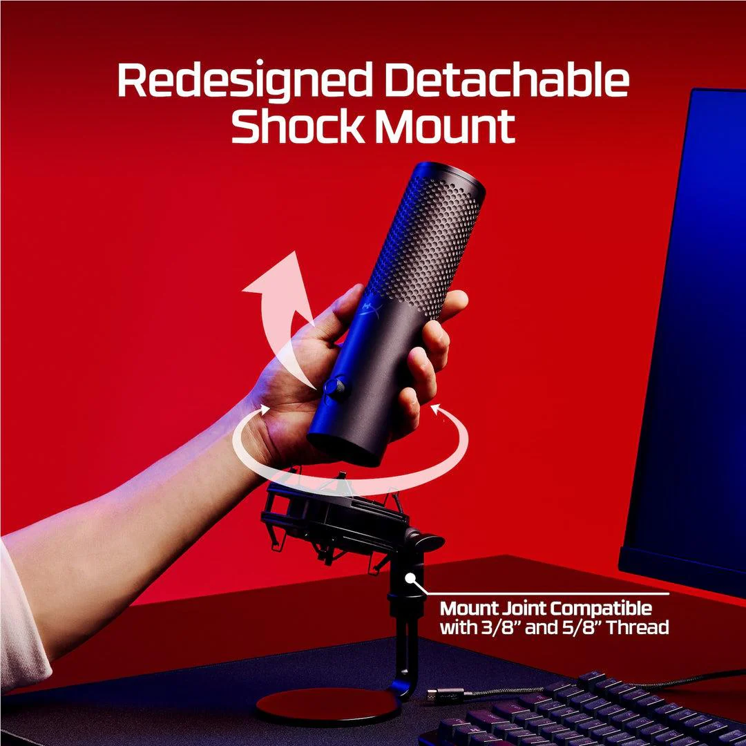HyperX QuadCast 2 S USB Microphone (Black) - Image 4