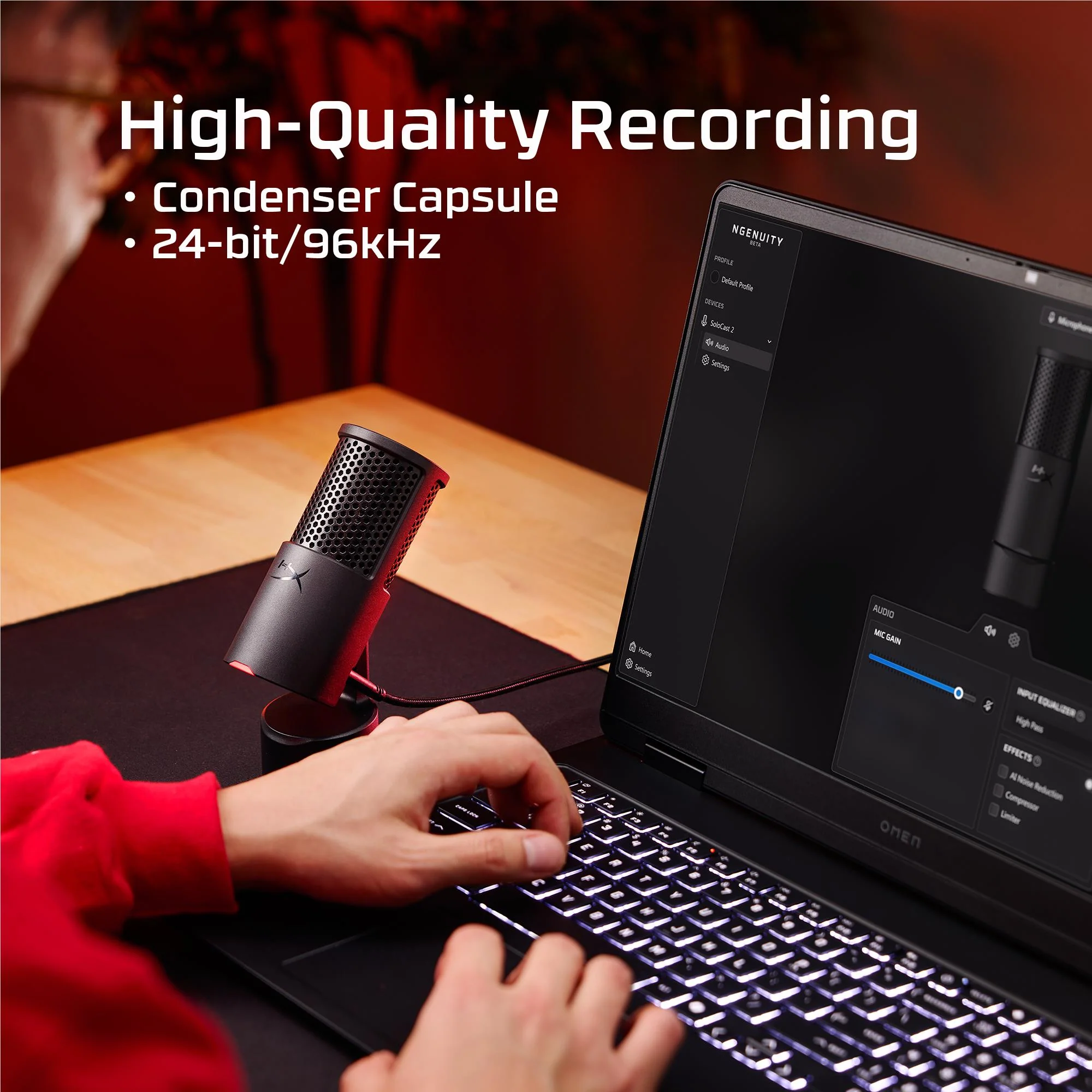 HyperX SoloCast 2 USB Microphone - Image 11
