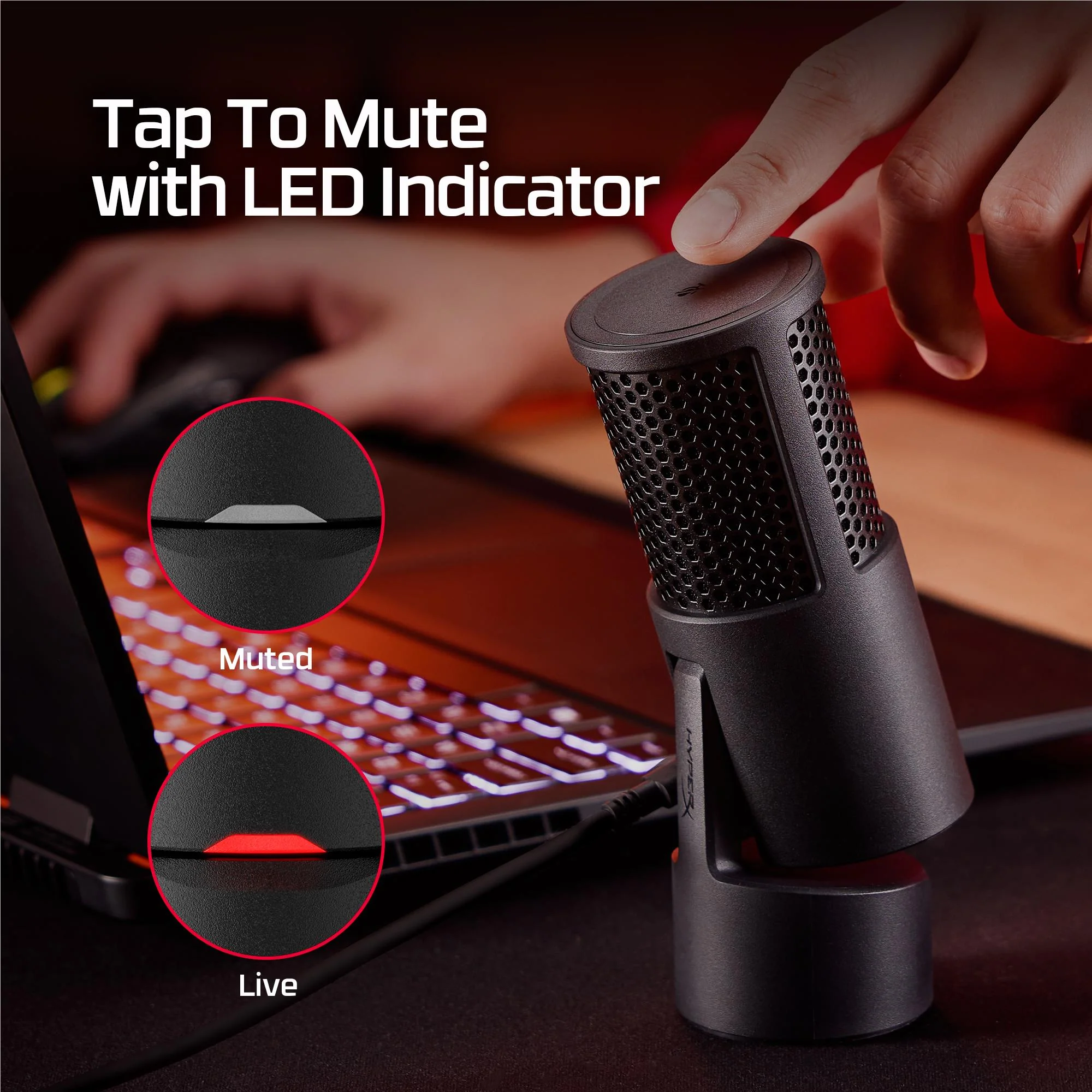 HyperX SoloCast 2 USB Microphone - Image 7