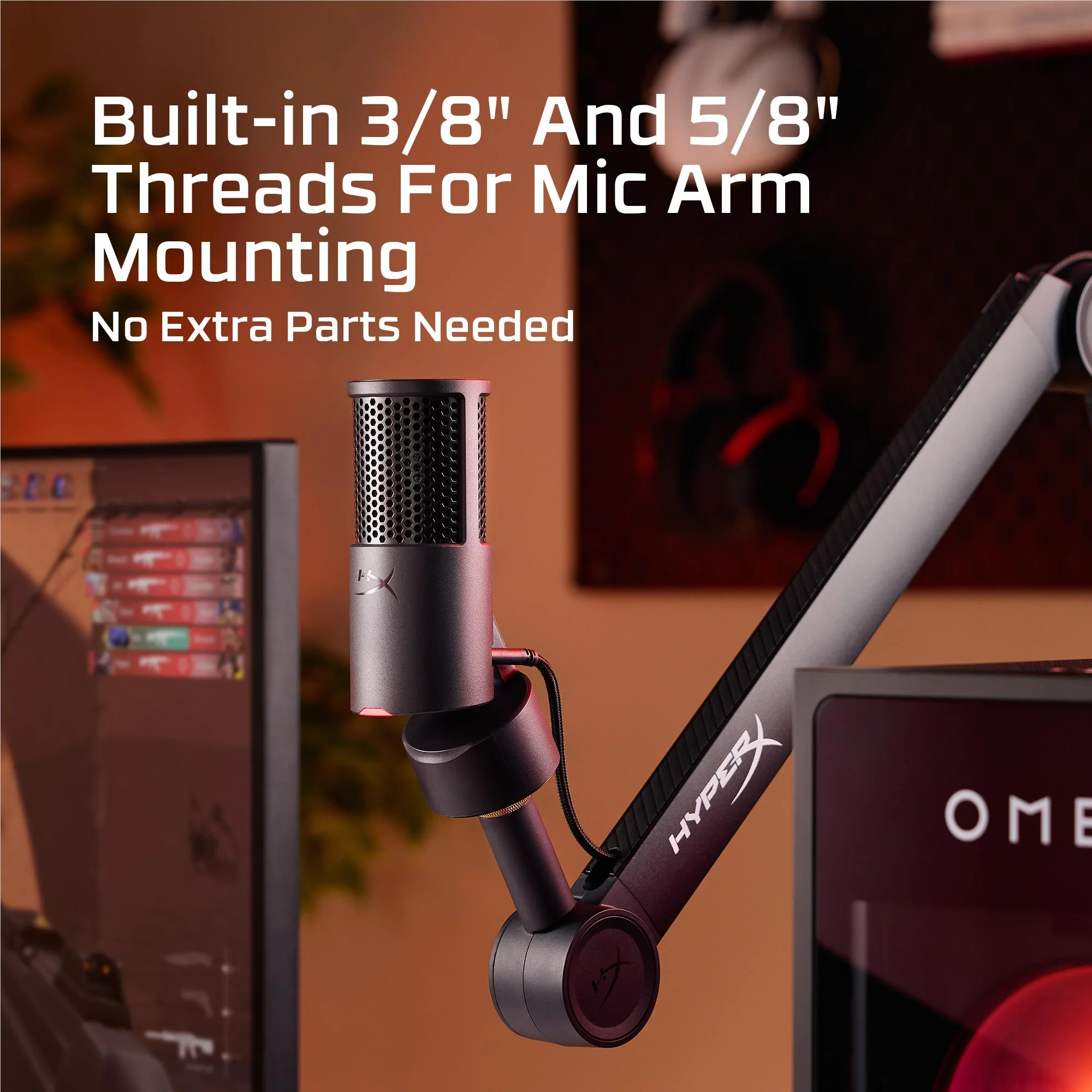 HyperX SoloCast 2 USB Microphone - Image 8